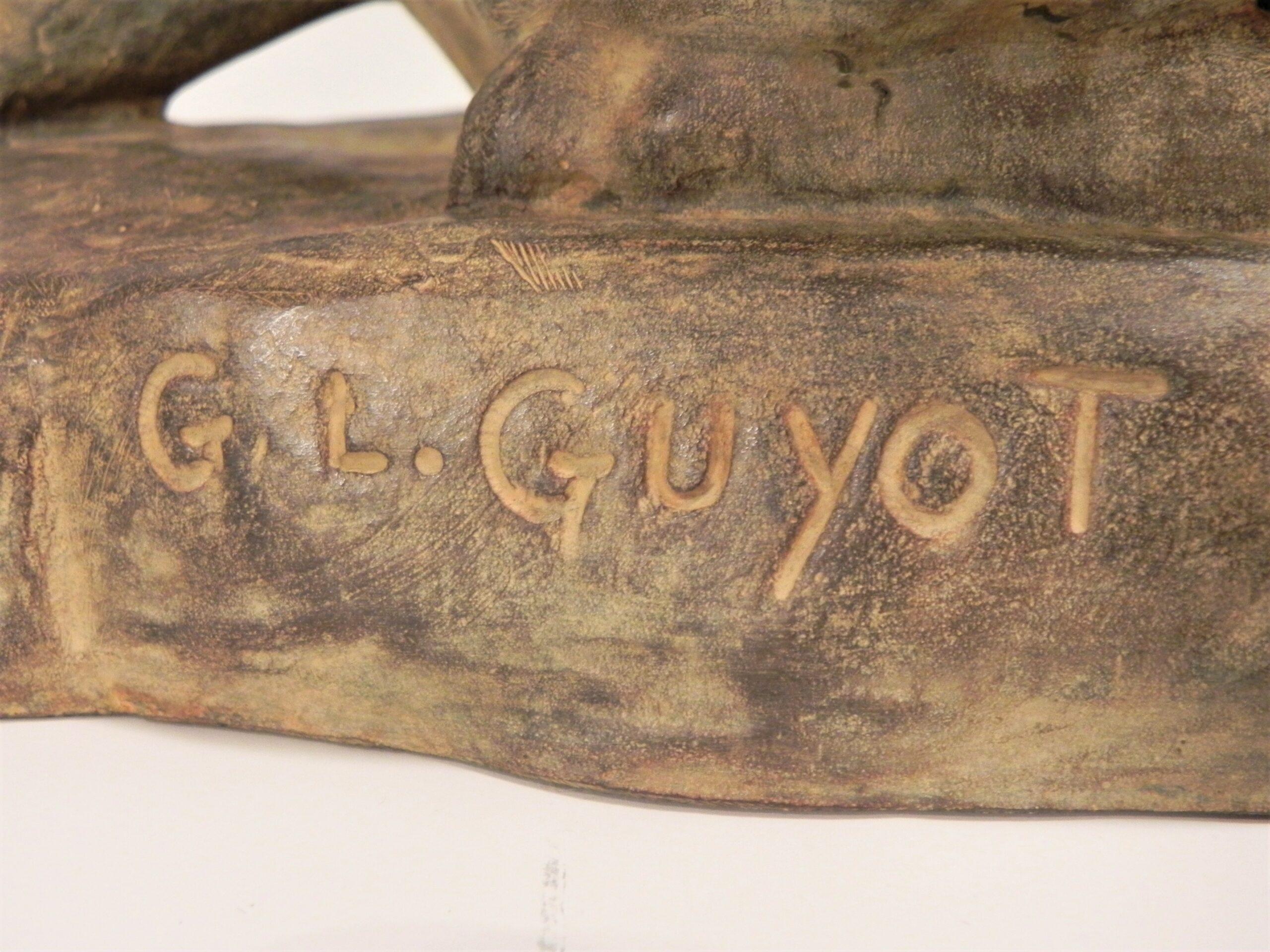 Georges-Lucien GUYOT (1885-1973)  Chien de berger allemand  en vente 3