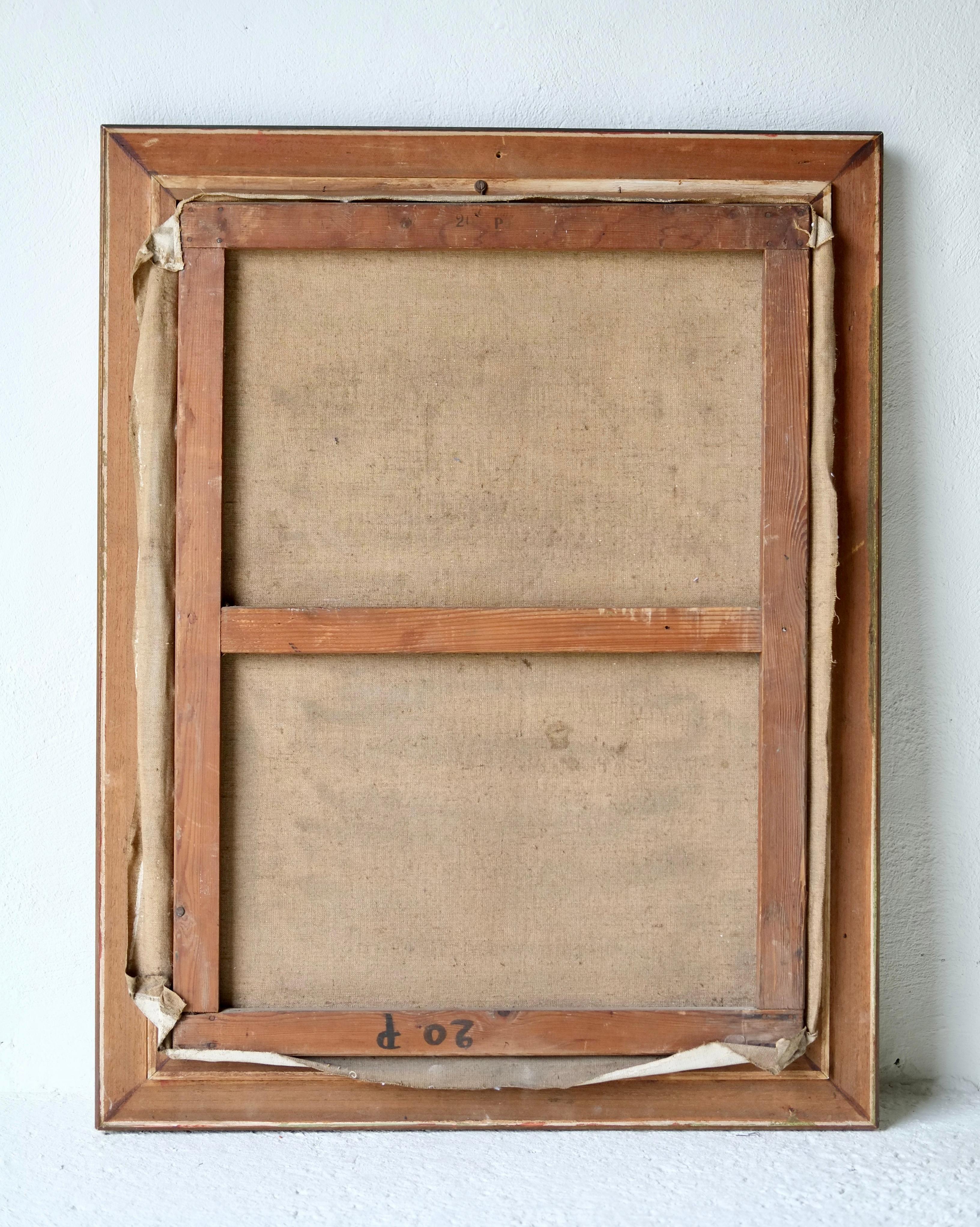 Georges Lucien Guyot (1885-1972), Carnicero en su puesto, Óleo sobre lienzo en Bueno estado para la venta en London, GB