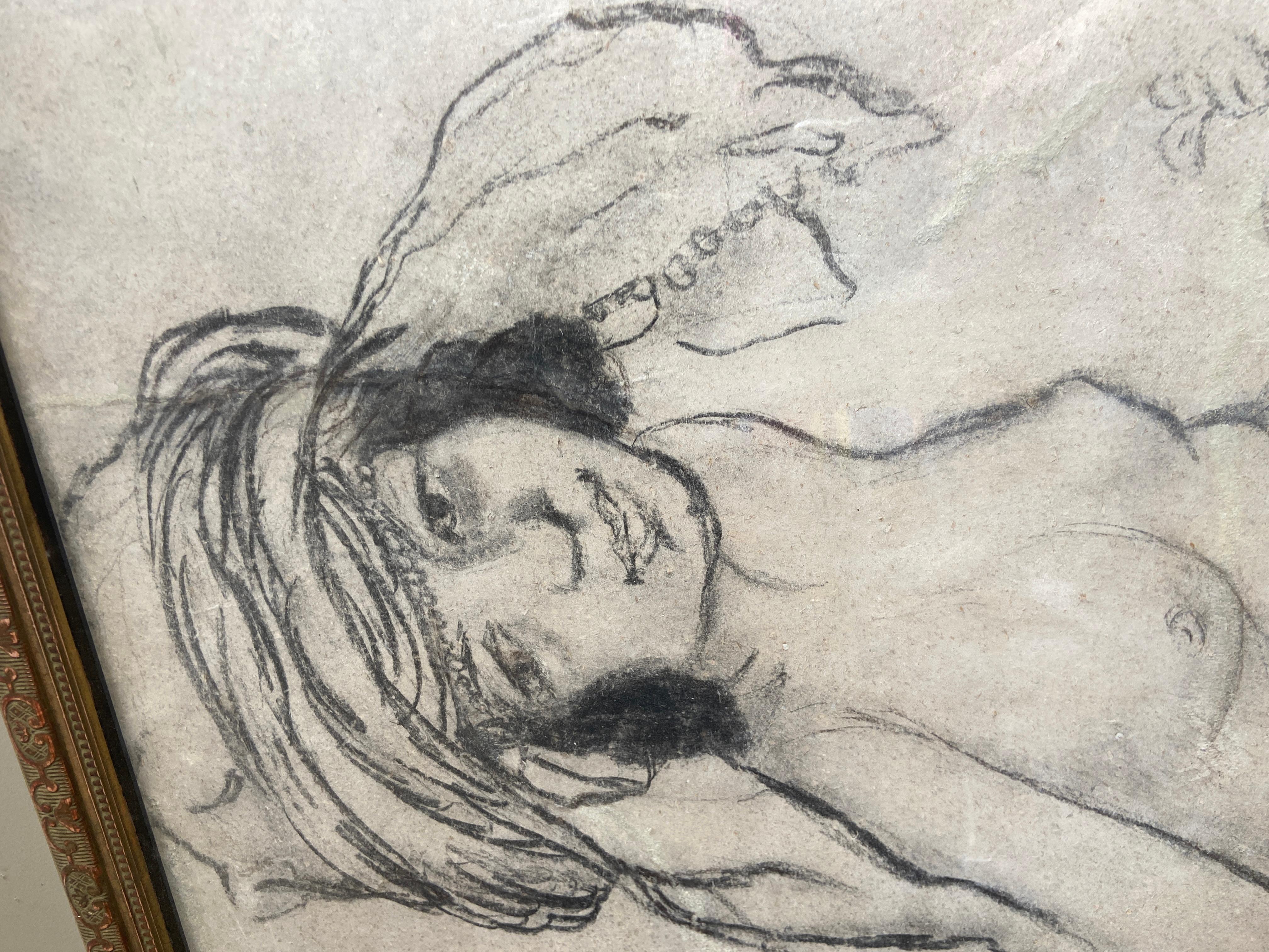 Français Georges Manzana - La femme algérienne de Pissarro en vente