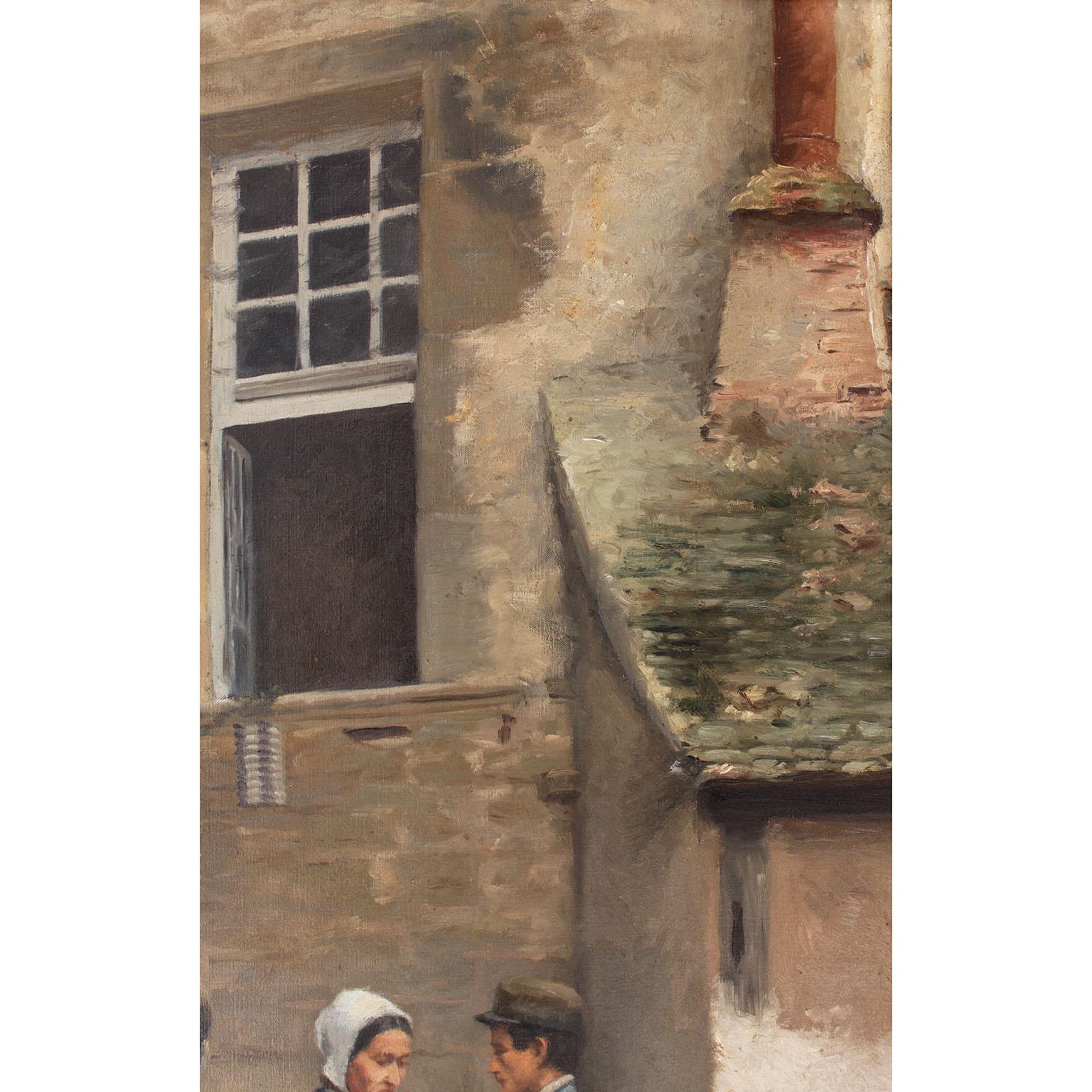 Georges-Marie-Julien Girardo (French 1856-1914) Oil on Canvas 