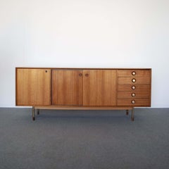 Enfilade Georges Nelson de style en noyer des années 60