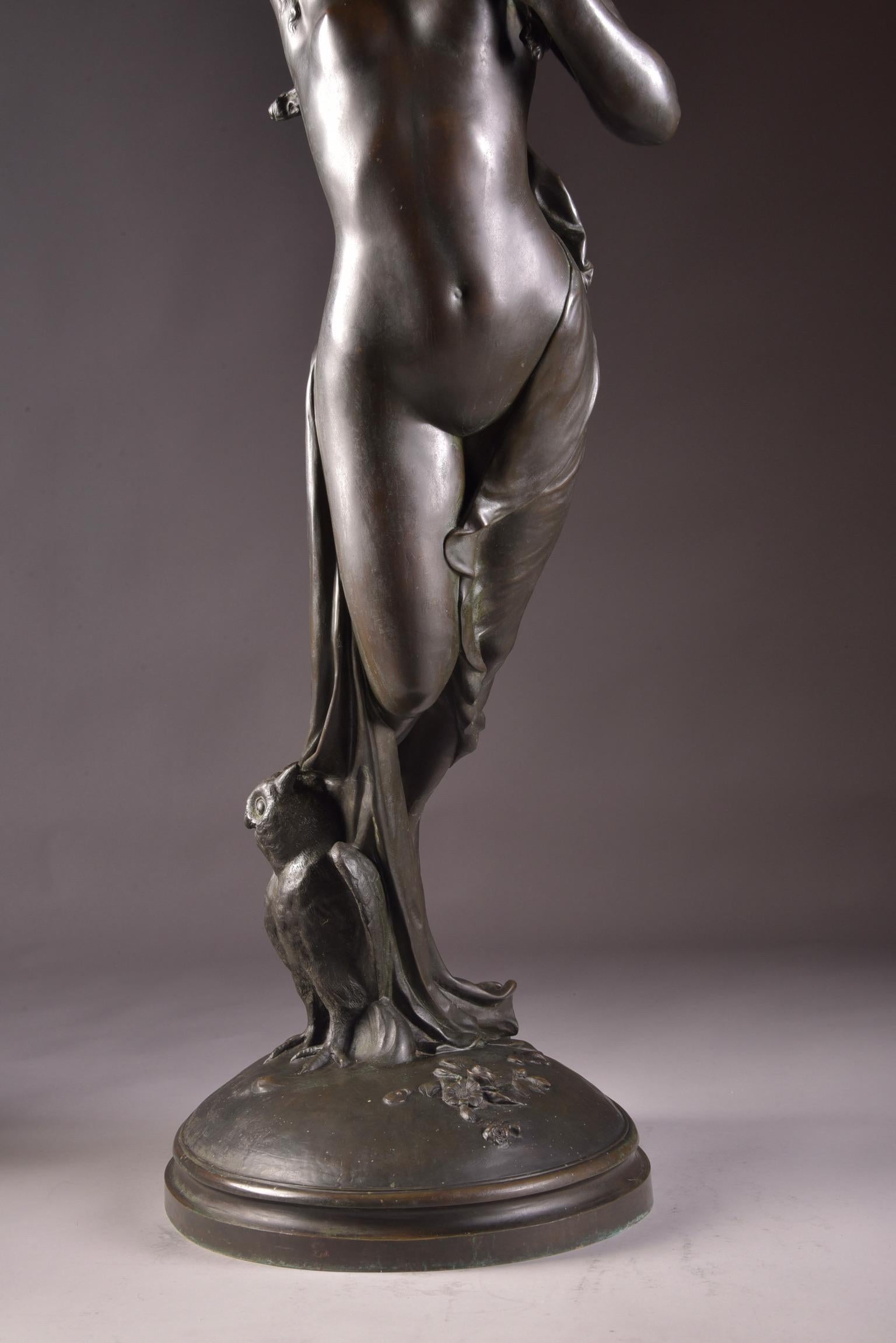 20th Century Georges P. Clere, Goddess of the Night For Sale