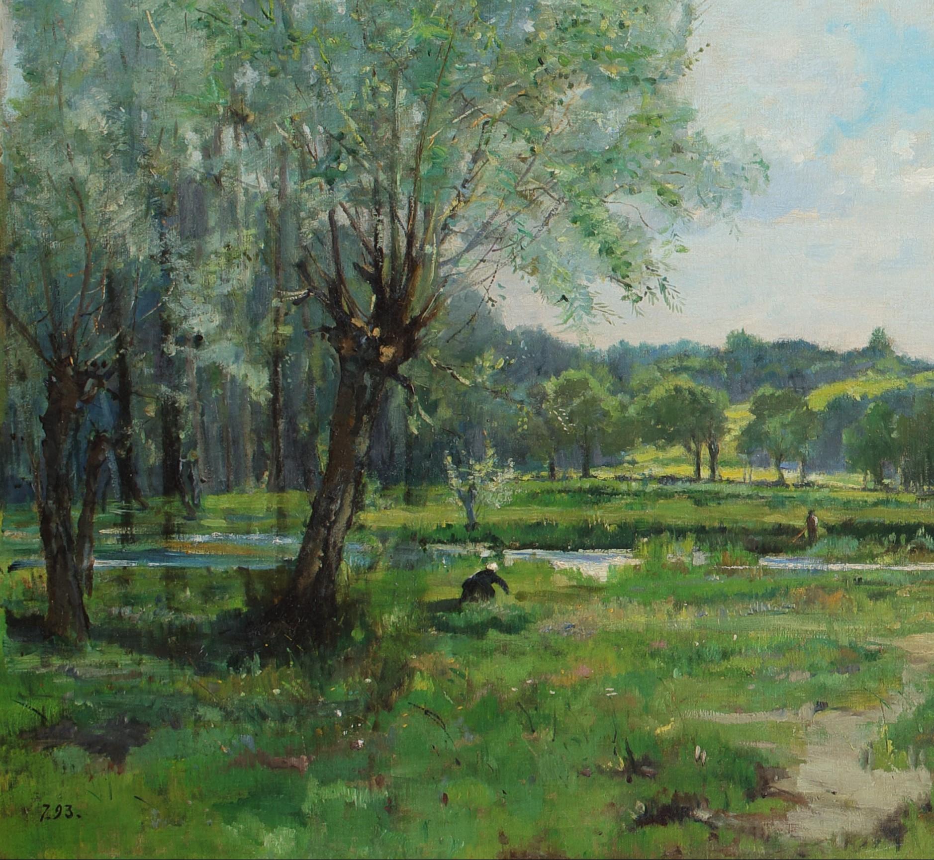 Landscape In July, dated 1892 - 