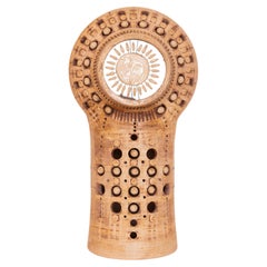 Georges Pelletier, 1966 Keramik Sun Tischlampe von Benjamin Pelletier 2026