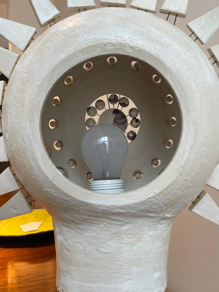 Lampada da tavolo in ceramica Georges Pelletier 