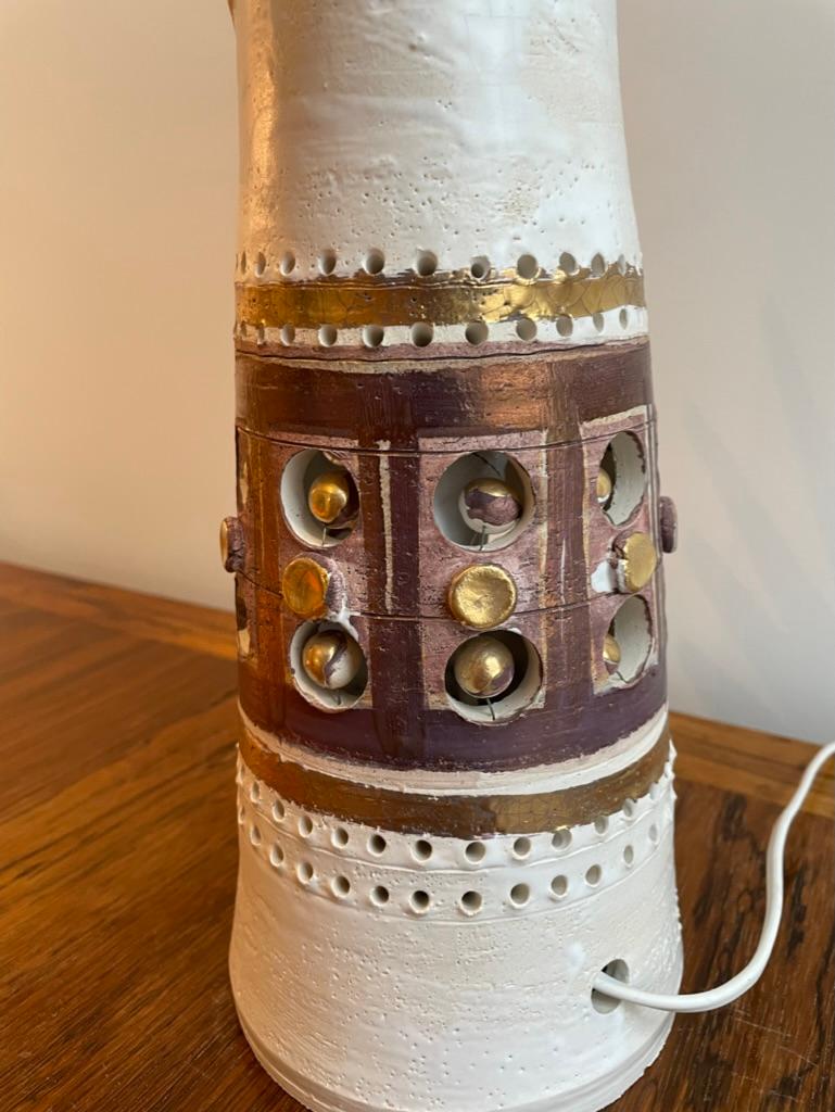 XXI secolo e contemporaneo Lampada da tavolo in ceramica Georges Pelletier 