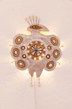 Georges Pelletier Applique in ceramica bianca e marrone di Benjamin Pelletier 2026