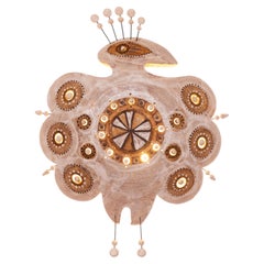 Georges Pelletier Applique in ceramica bianca e marrone di Benjamin Pelletier 2026