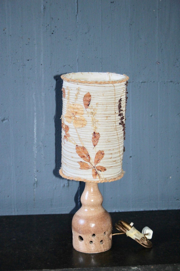 Georges Pelletier Ceramic Table Lamp For Sale 3
