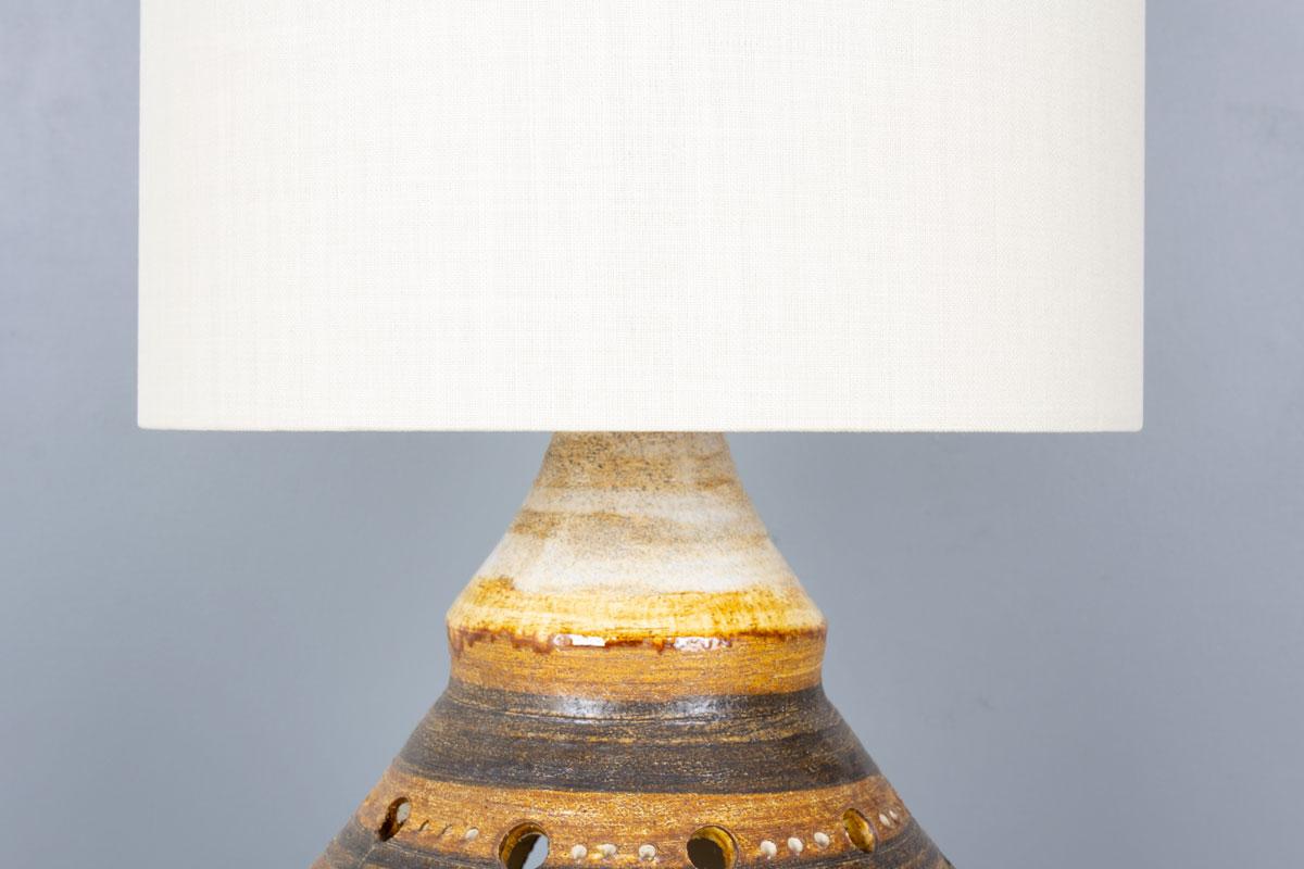 Céramique Lampe de table en céramique Georges Pelletier, France, années 1970 en vente