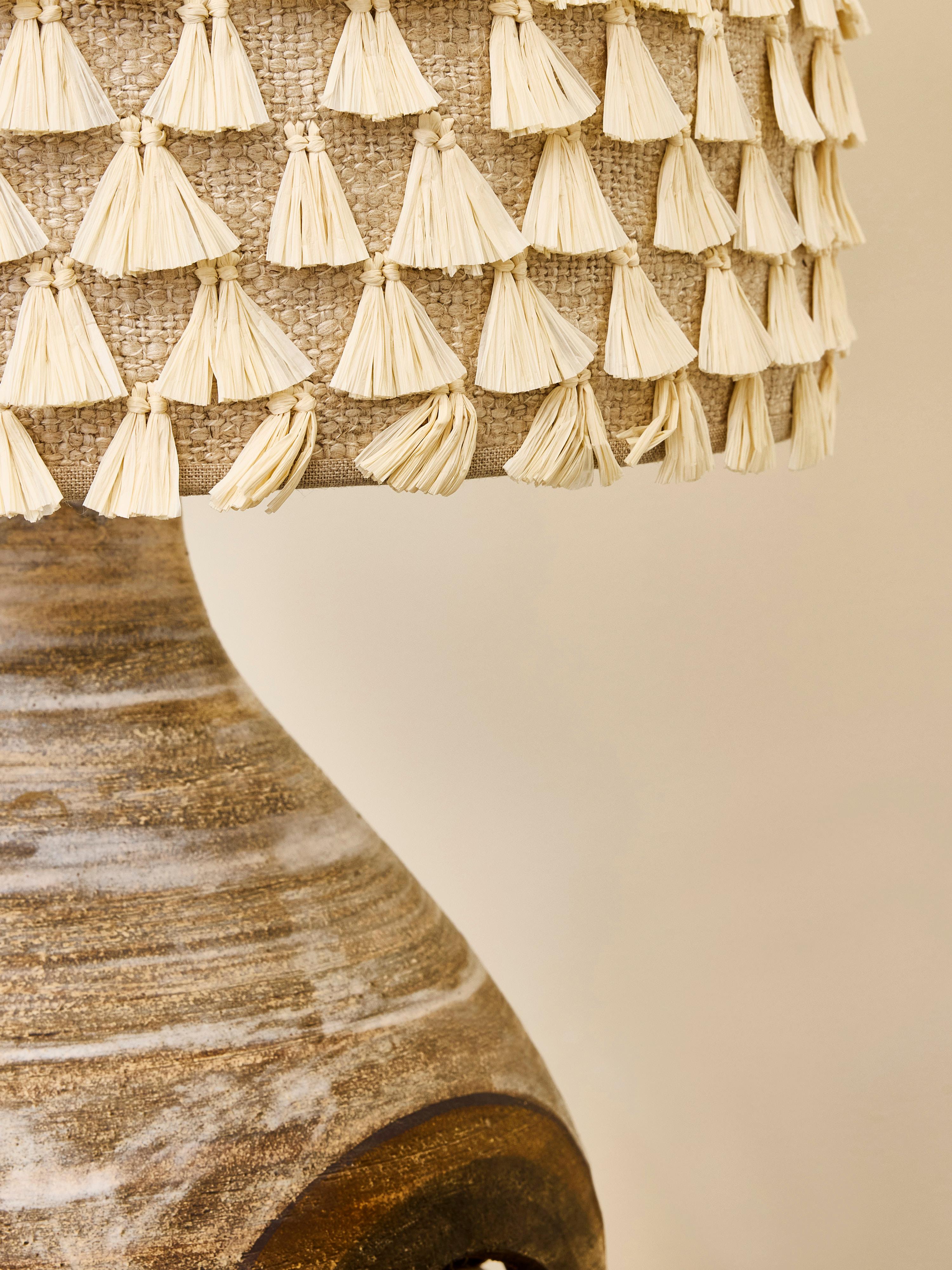 Lampe de table décorative en céramique Georges Pelletier en vente 3