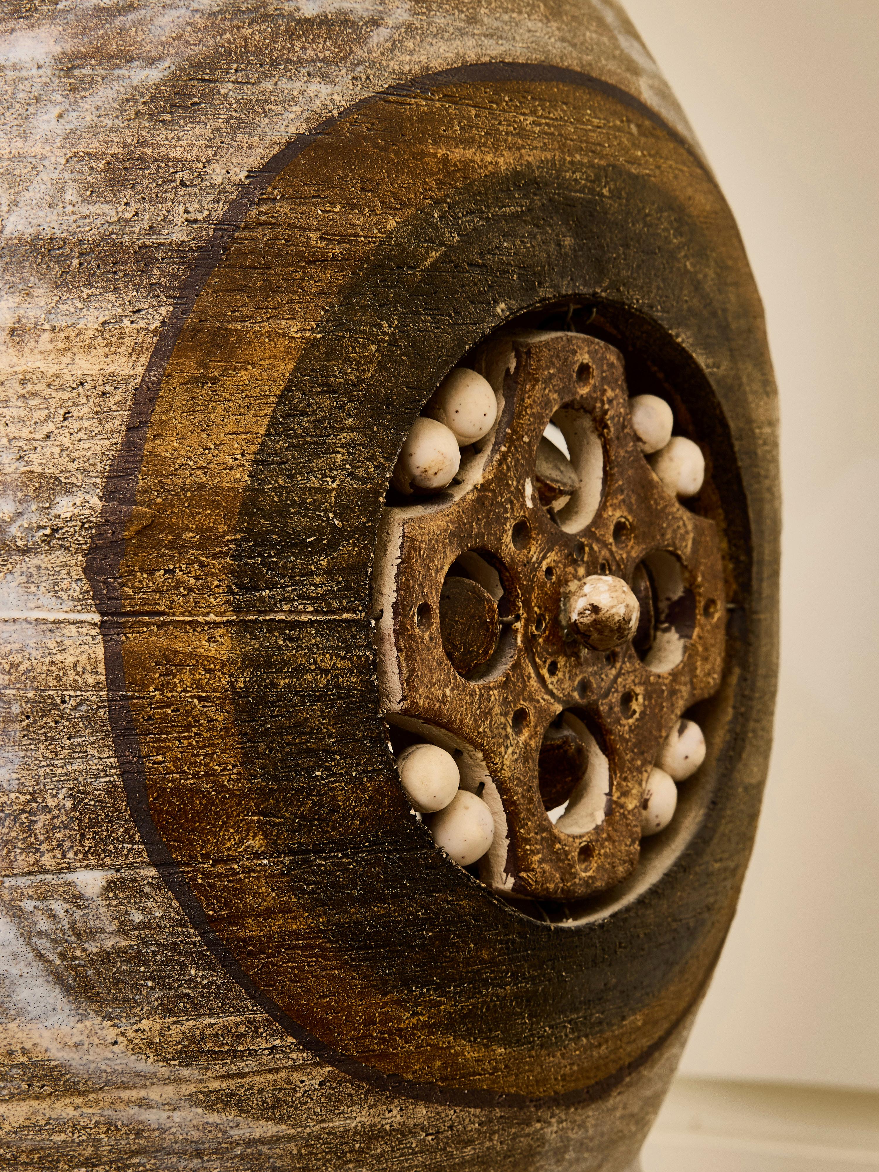 Lampe de table décorative en céramique Georges Pelletier en vente 1