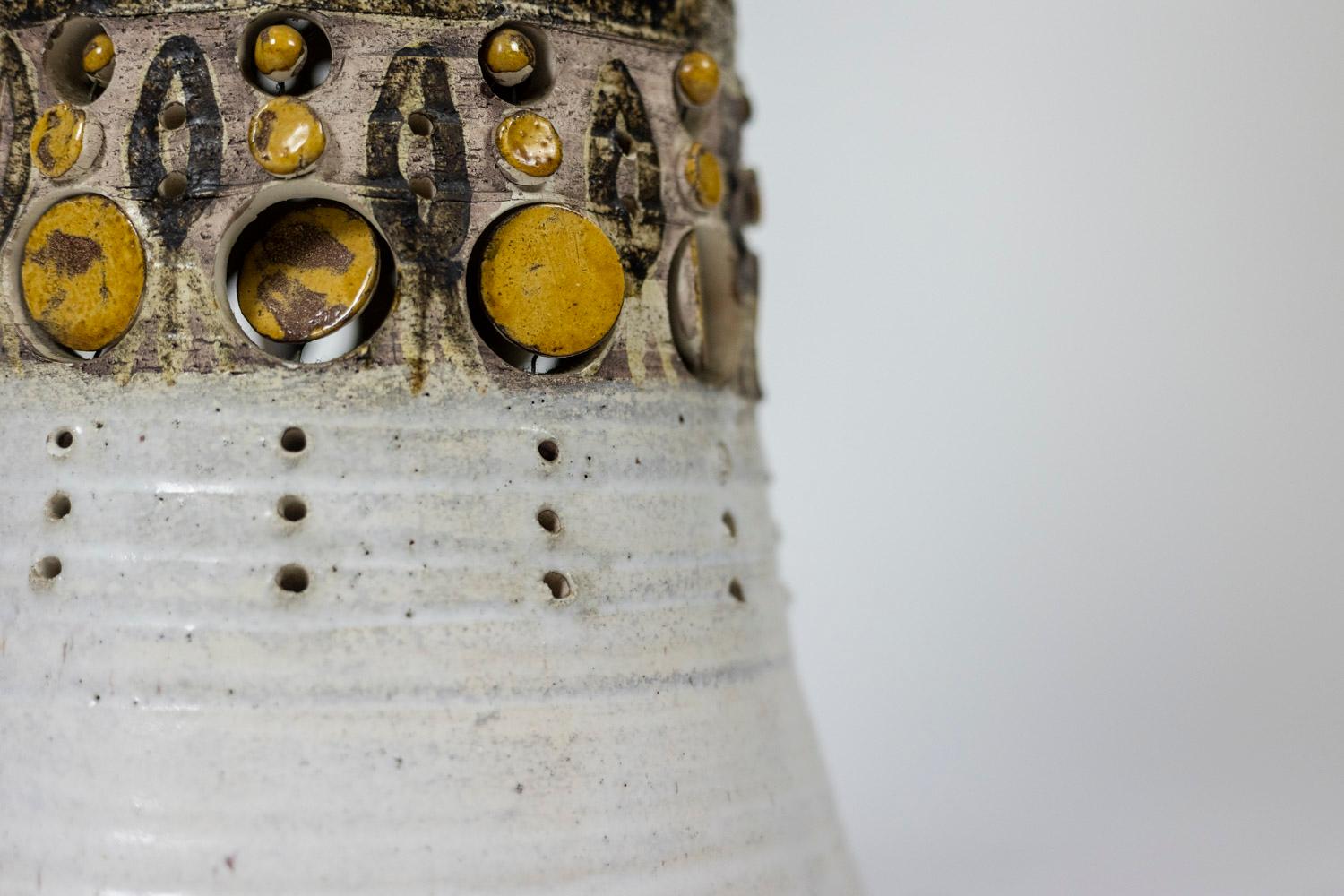 Georges Pelletier, Lamp in Ceramic, 1970s In Excellent Condition In Saint-Ouen, FR