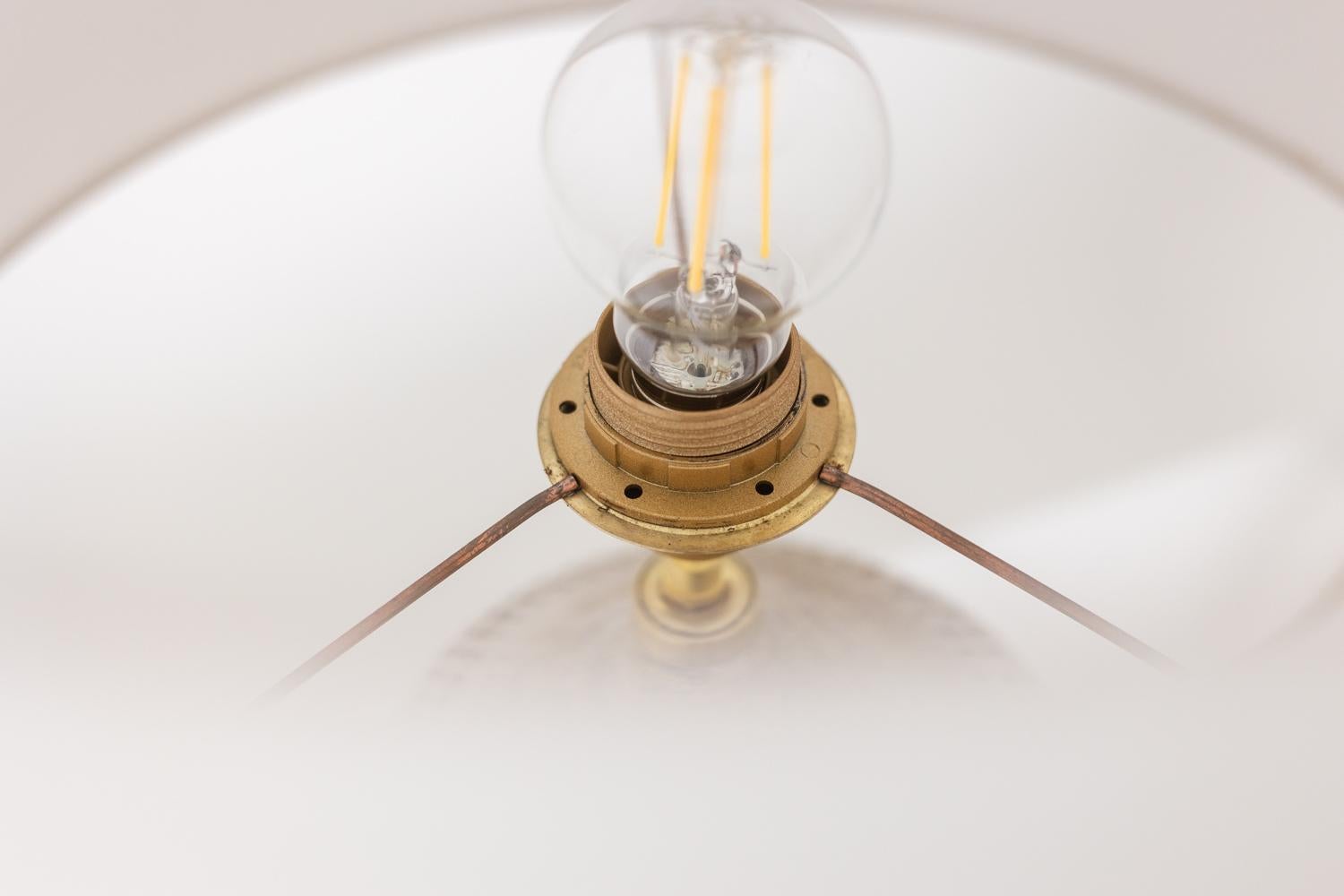 Georges Pelletier Openwork glazed terracotta lamp. Circa 1960-70 For Sale 2