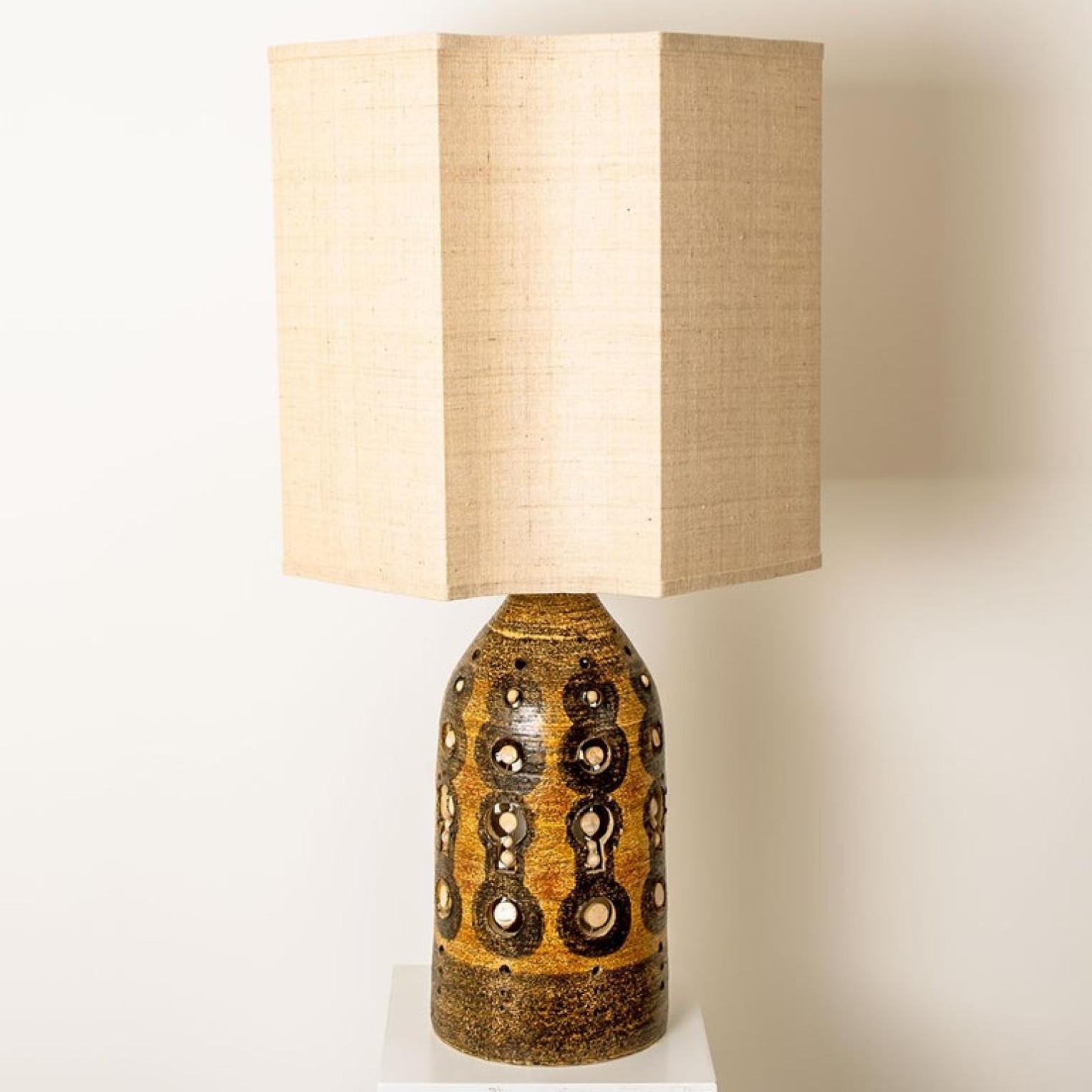 Georges Pelletier Table Lamp, circa 1970, France 3