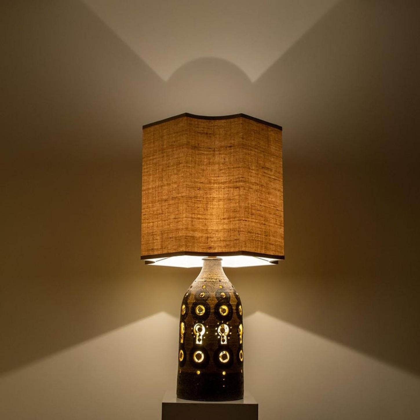 Georges Pelletier Table Lamp, circa 1970, France 7