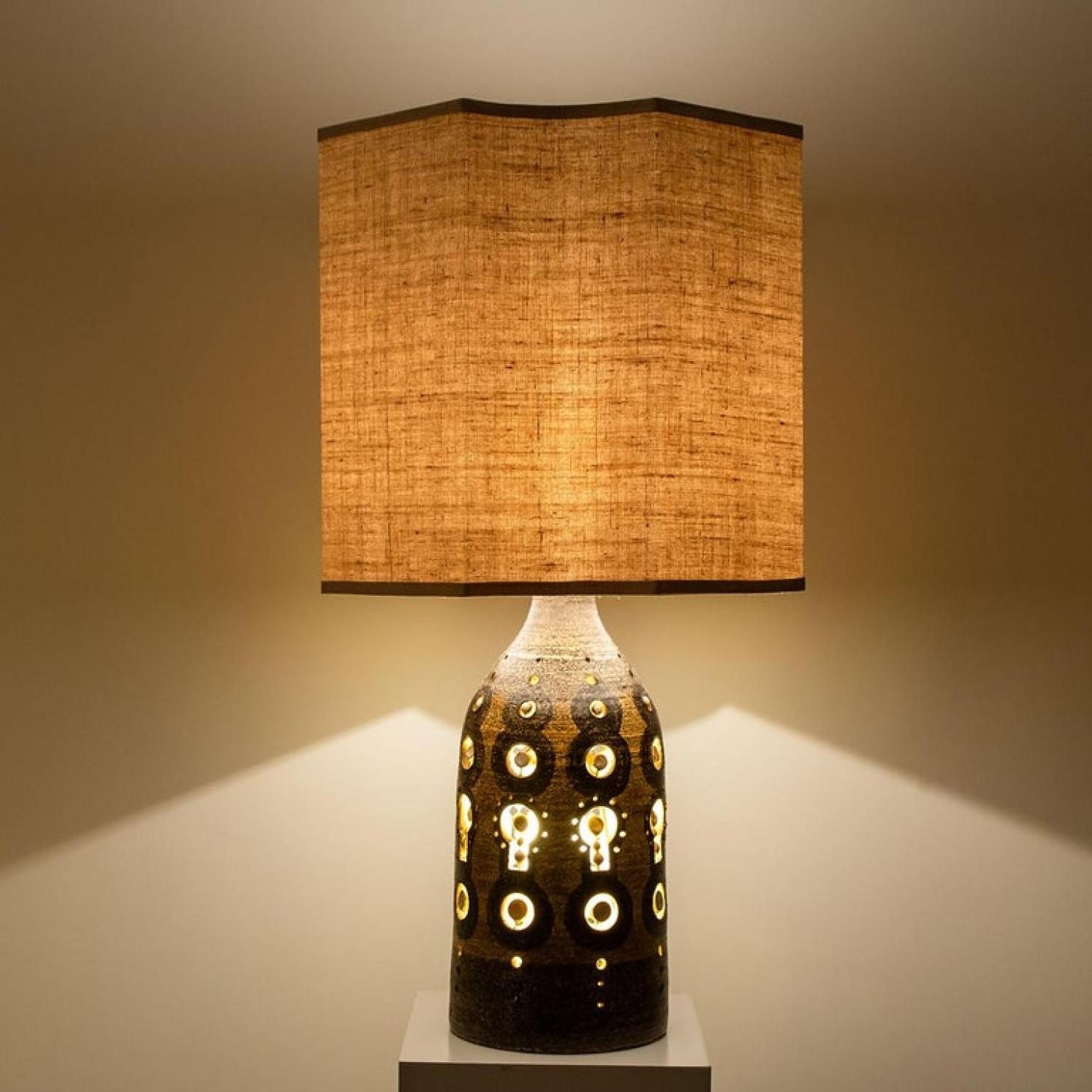 Mid-20th Century Georges Pelletier Table Lamp, circa 1970, France