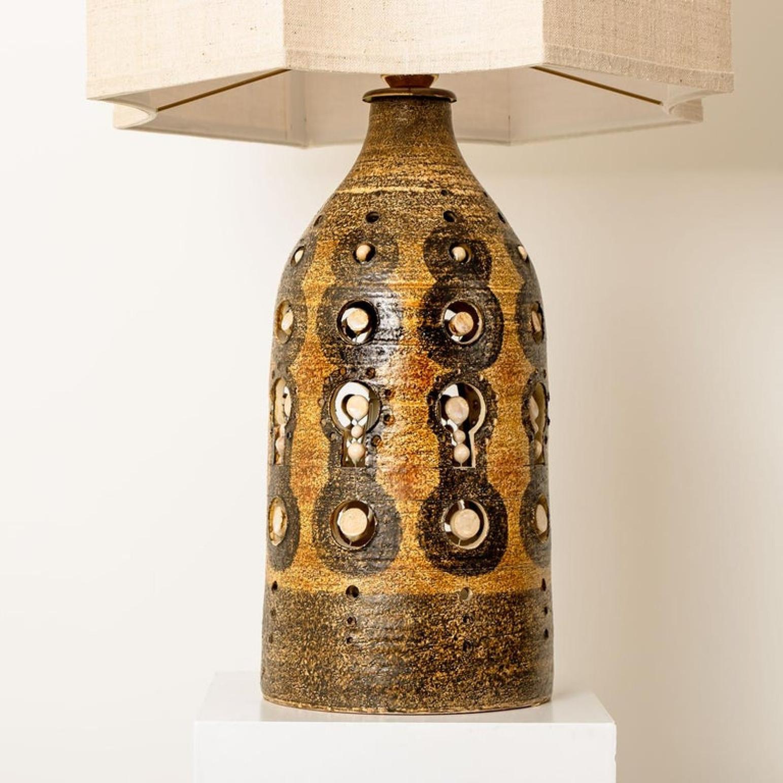 Georges Pelletier Table Lamp, circa 1970, France 1