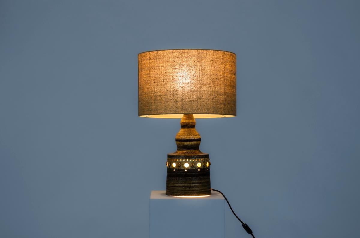 Lampe de table Georges Pelletier en céramique 1960 en vente 4