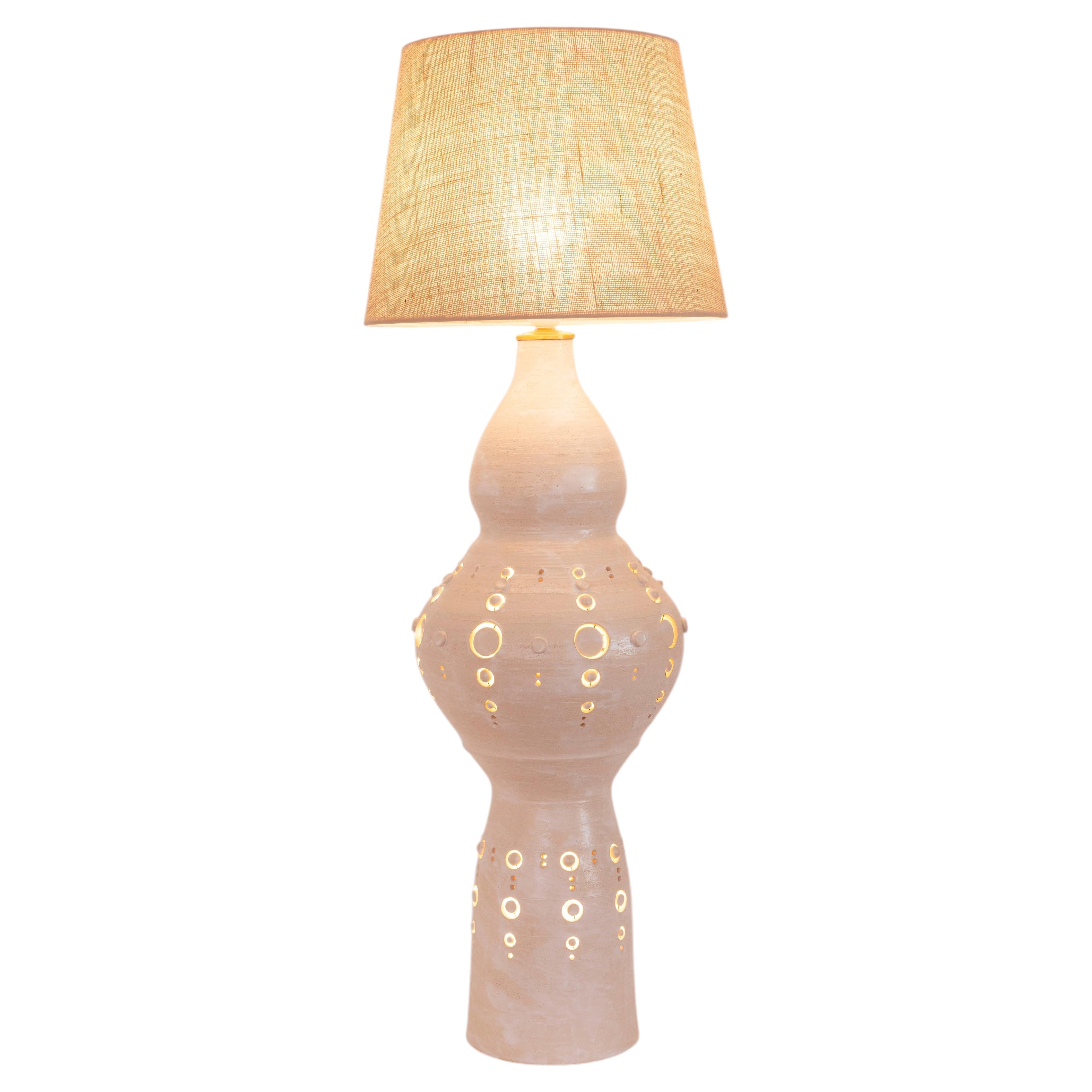Georges Pelletier, Table lamp, White ceramic by Benjamin Pelletier 2026