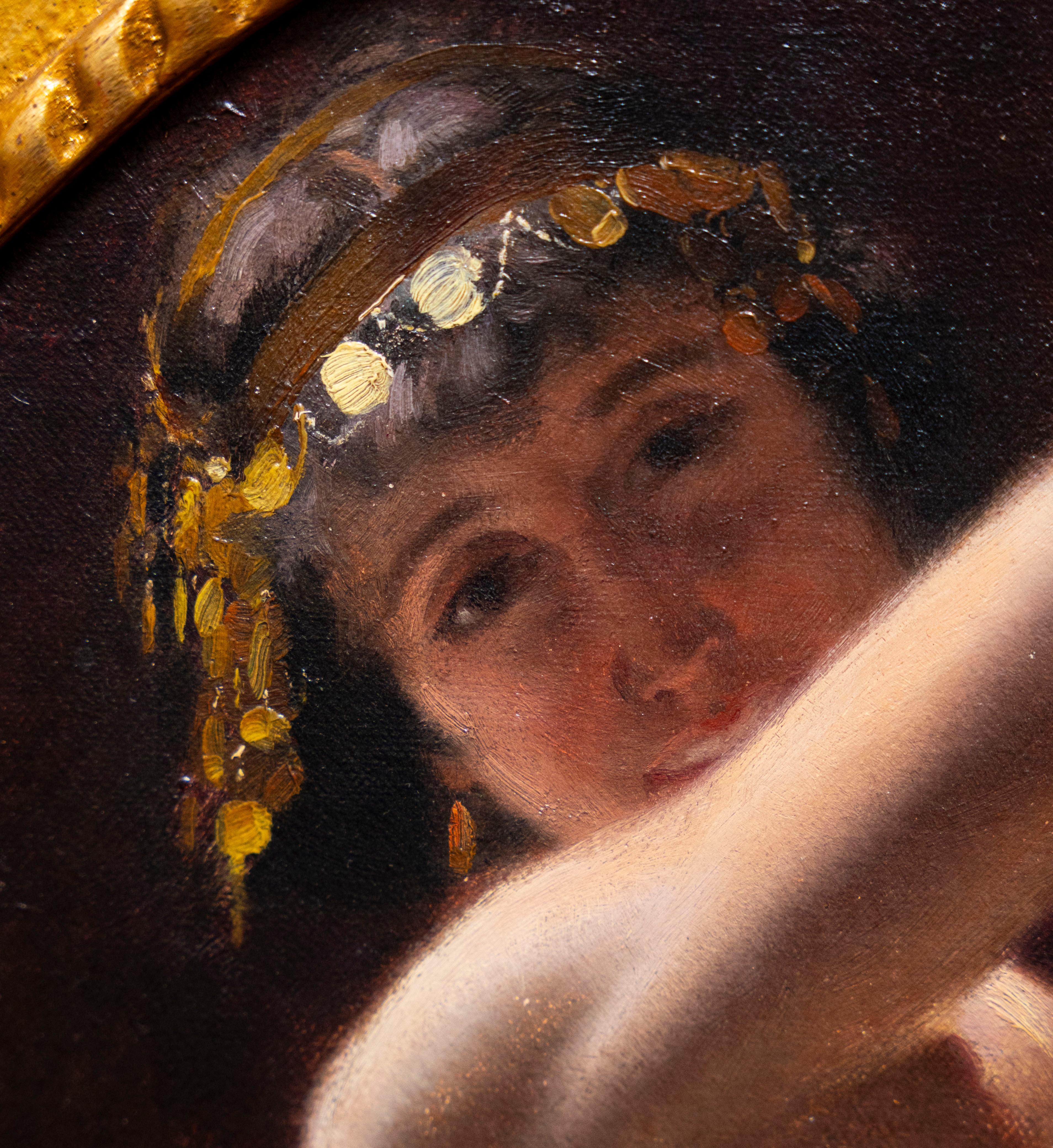 Odalisque, par Georges Philippe Jacqmotte (1876-1949), signée et datée en vente 1
