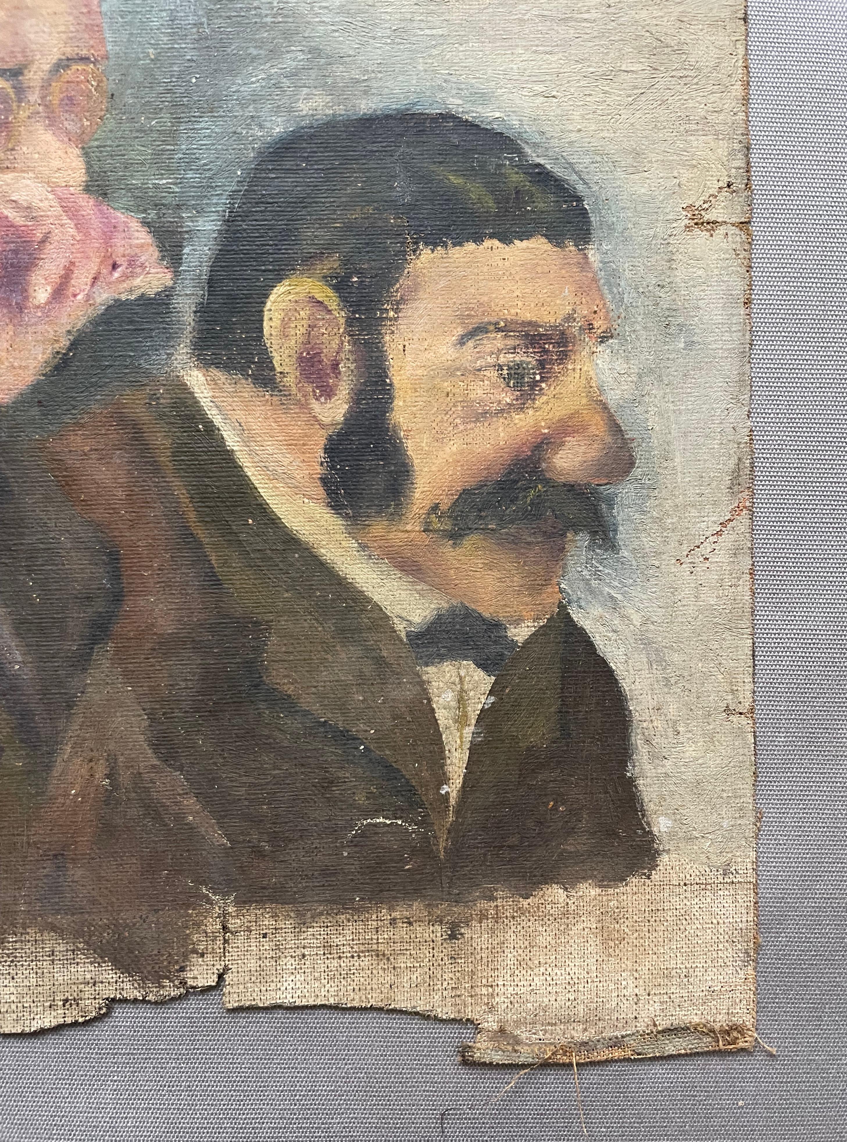 Georges Redon, Self-Portrait? Olio su tela 10