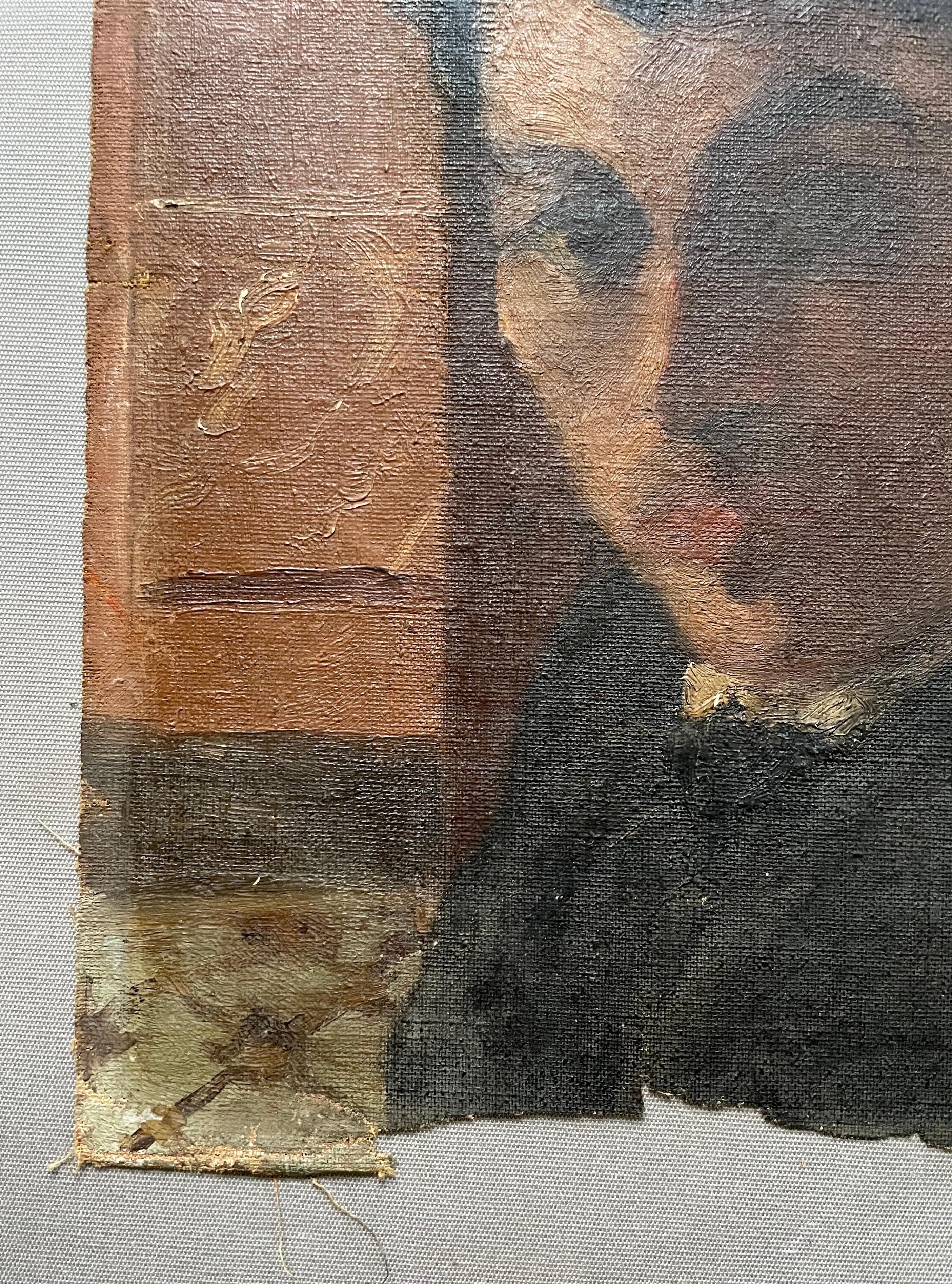 Georges Redon, Self-Portrait? Olio su tela 5