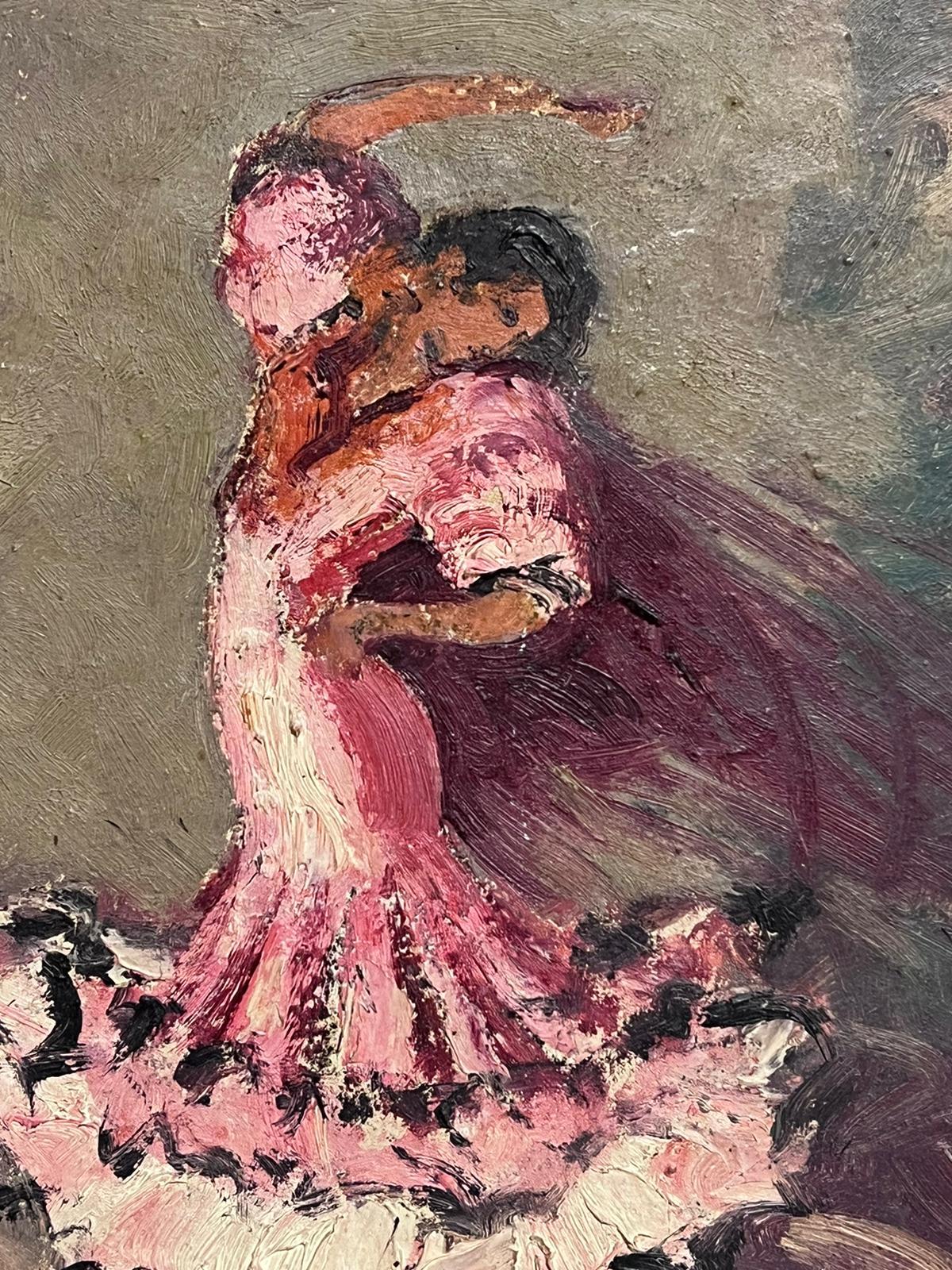 The Flamenco Dancer
by Georges Regnault (French 1898-1979)
signed oil on board, framed
framed: 16 x 13 inches
board: 11 x 9 inches
provenance: private collection, France
condition: good and sound condition