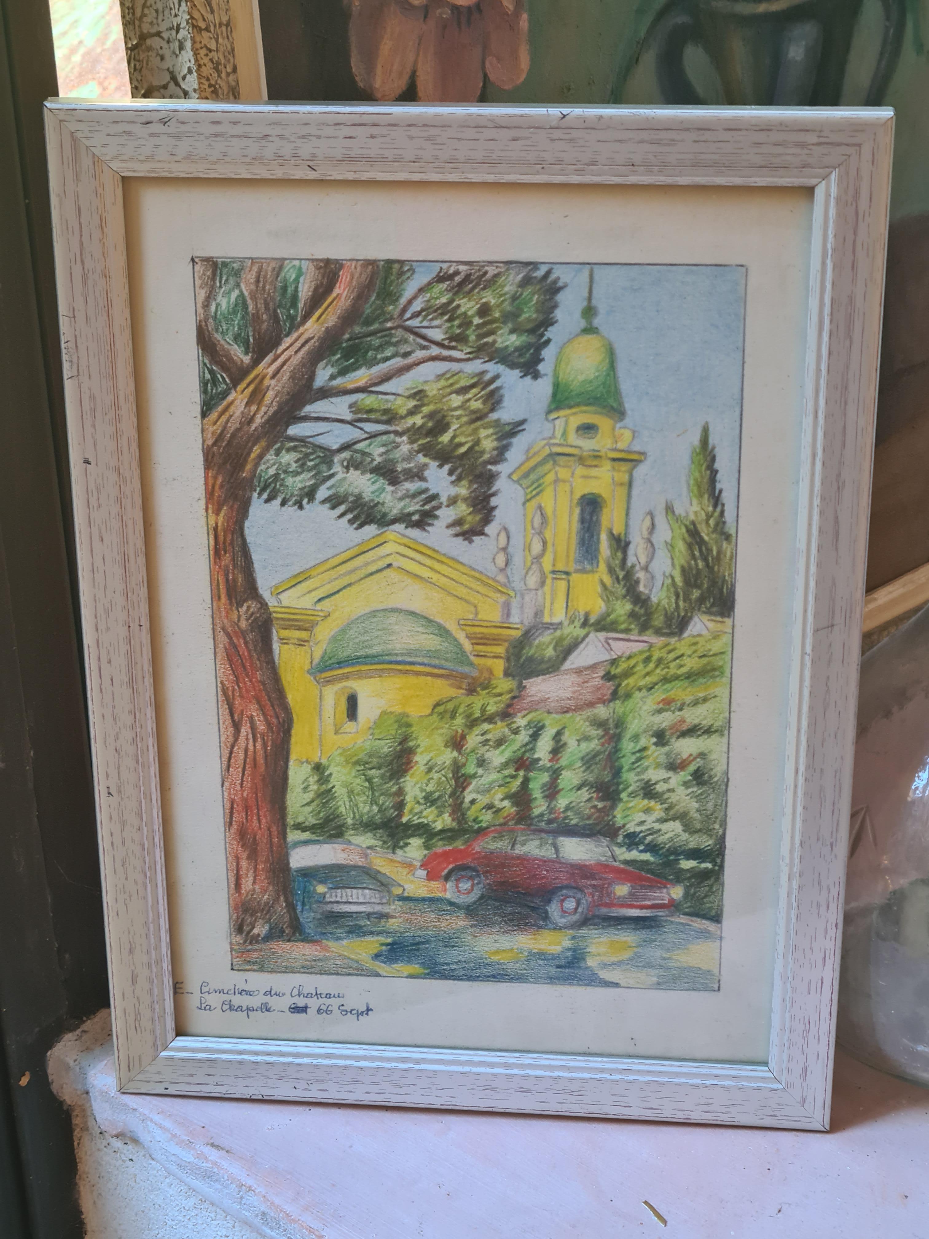 Disegno francese di metà secolo, 'Ligne Claire' dopo Hergé, Nizza, Sud della Francia in vendita 5