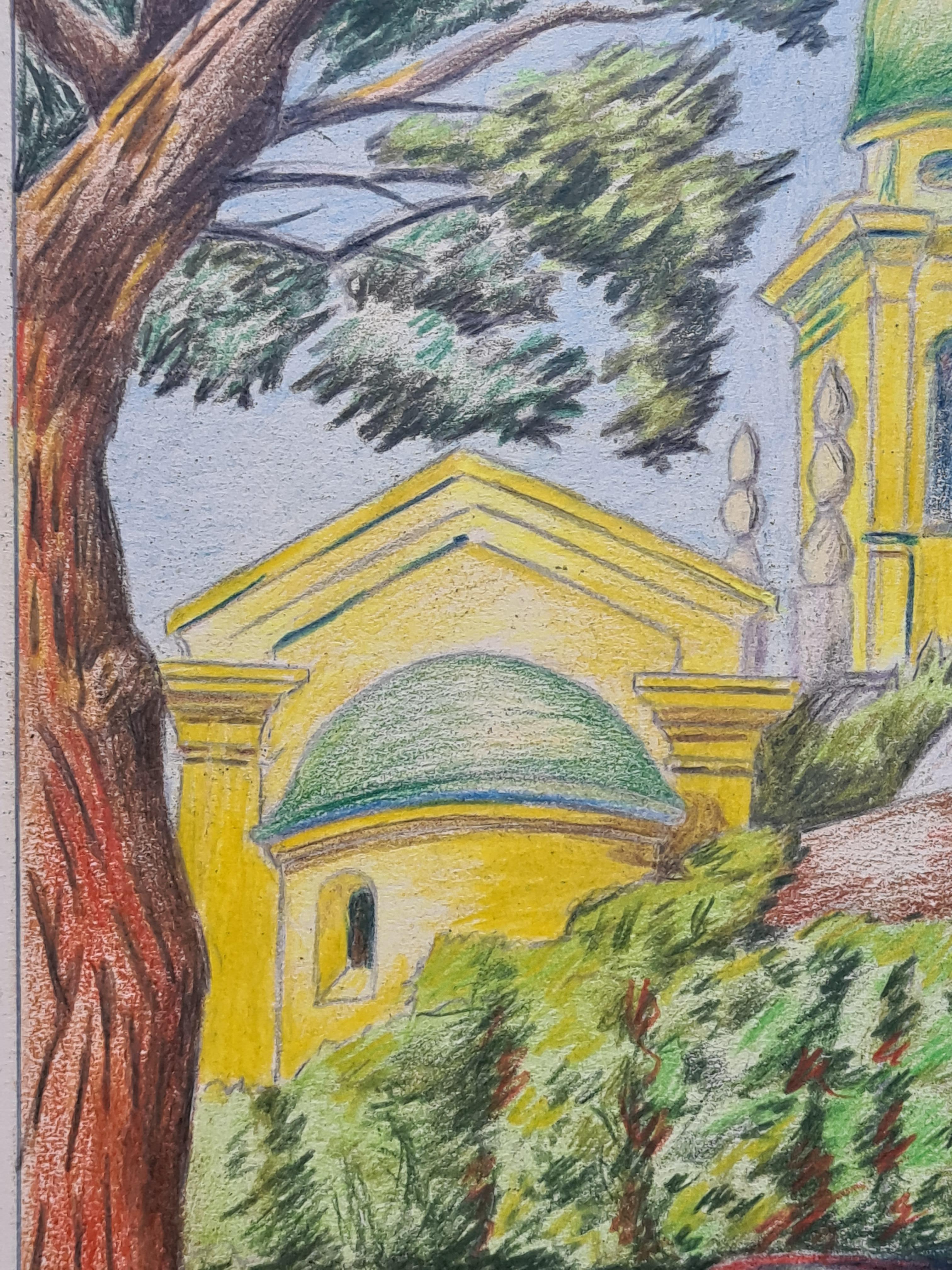 Disegno francese di metà secolo, 'Ligne Claire' dopo Hergé, Nizza, Sud della Francia in vendita 1
