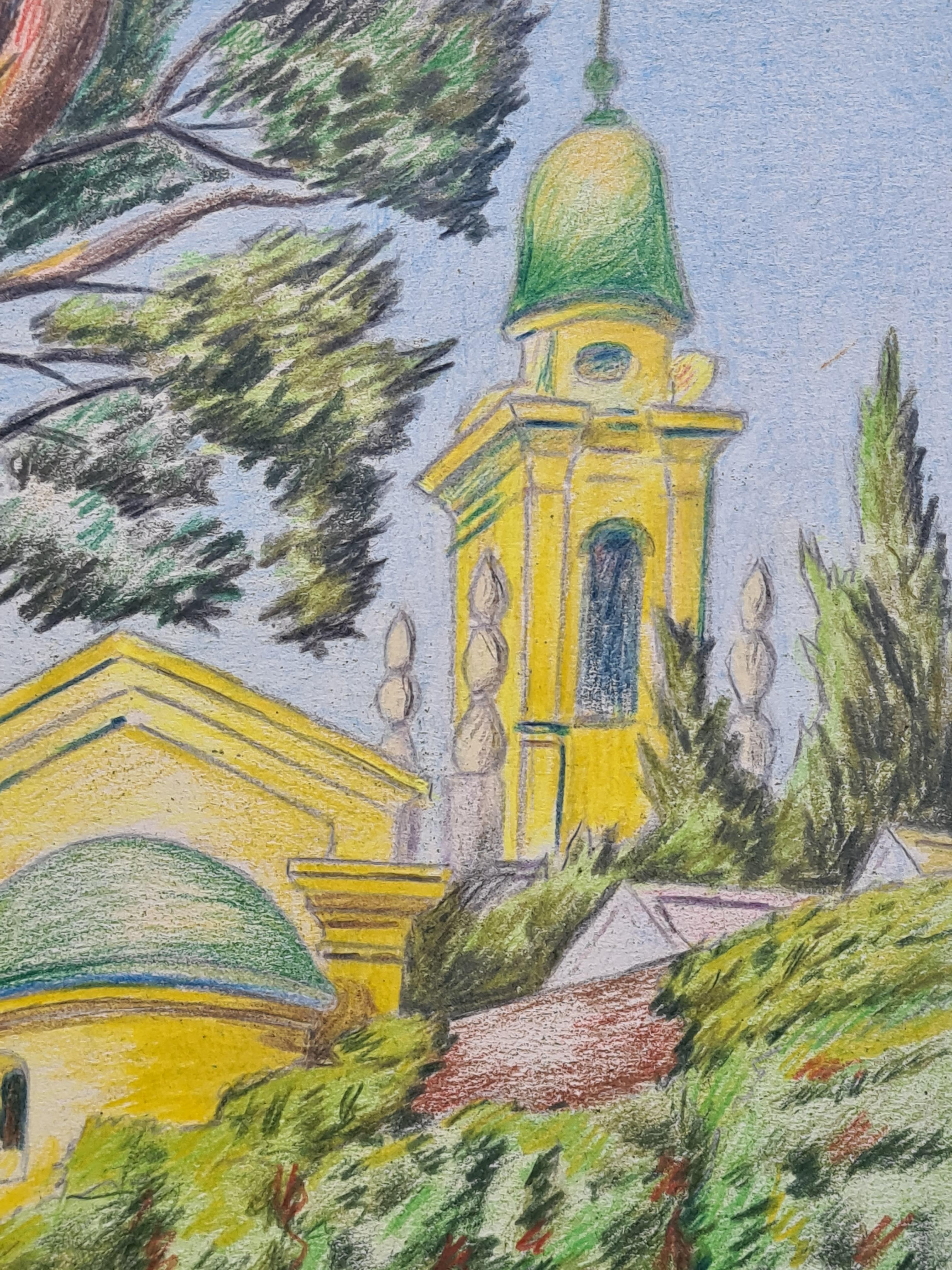 Disegno francese di metà secolo, 'Ligne Claire' dopo Hergé, Nizza, Sud della Francia in vendita 2