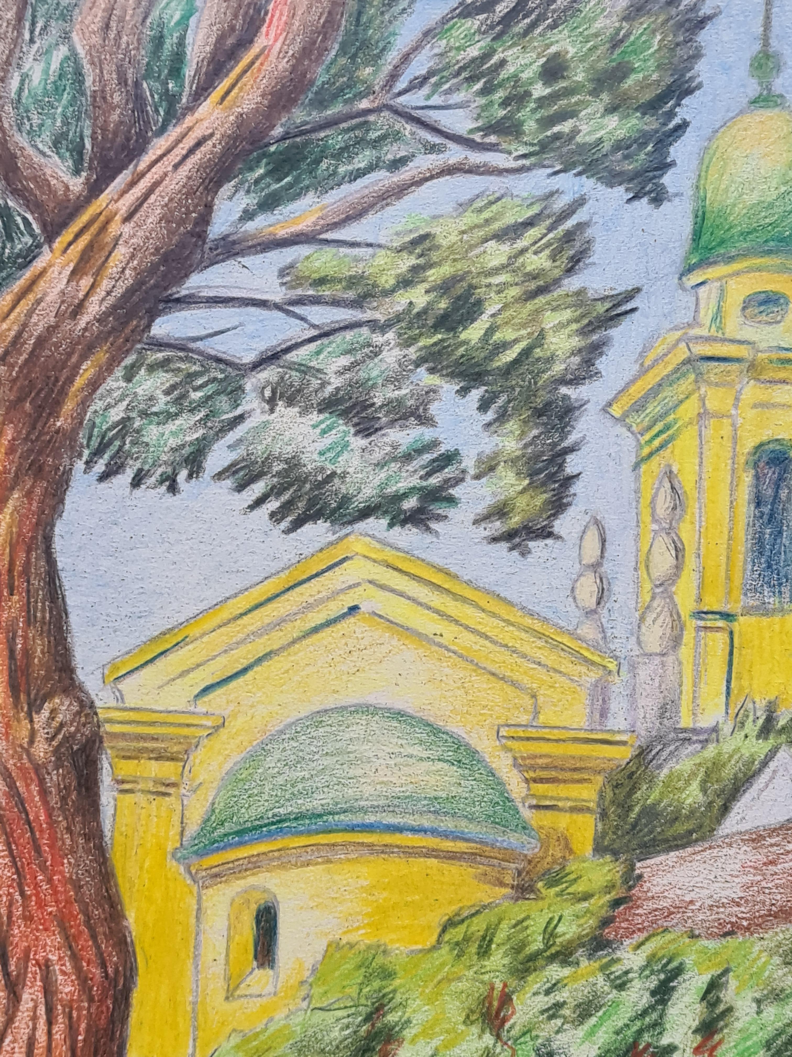 Disegno francese di metà secolo, 'Ligne Claire' dopo Hergé, Nizza, Sud della Francia in vendita 3