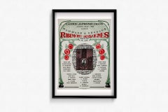 Striking 1965 original exhibition Galerie Alphonse Chave - DADA