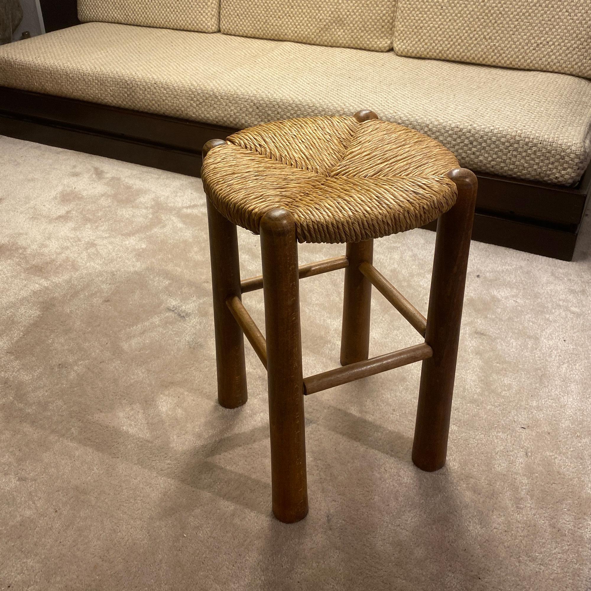 Georges Robert ( Perriand cabinet marker ) stool In Good Condition For Sale In Grenoble, FR