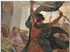 Original 'Penelope" vintage 1913 opera poster