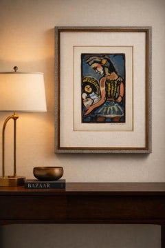 Georges Rouault "Essai - Cirque de l'Étoile Filante" Aquatinta Proof