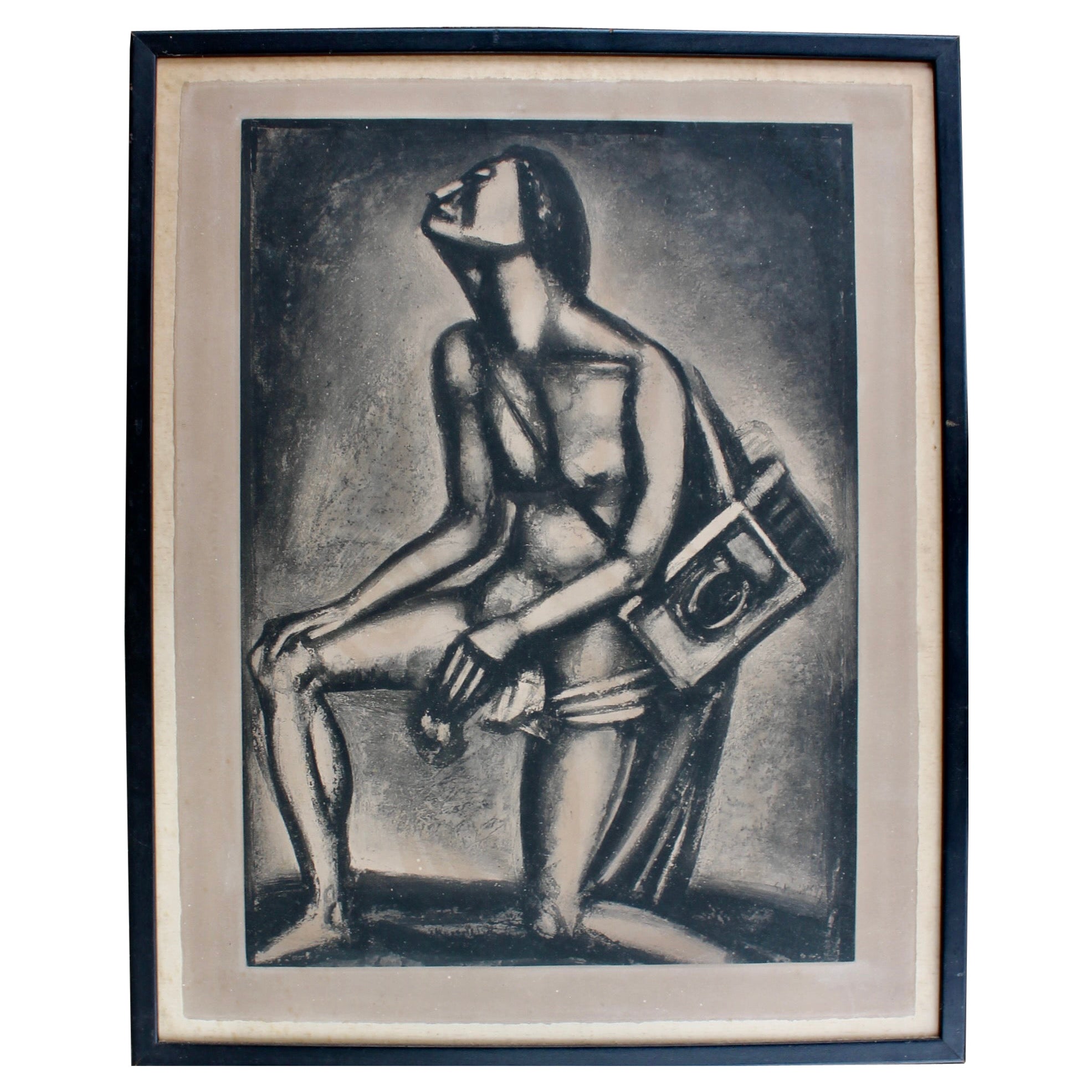 Georges Rouault "Miserere" Druck #21 "Sunt Lacrimal Rerum...."