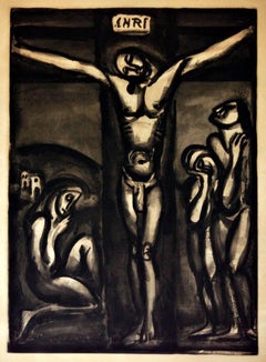 Aimez-Vous Les Uns Les Autre - Original Etching from "Miserere" by G. Rouault