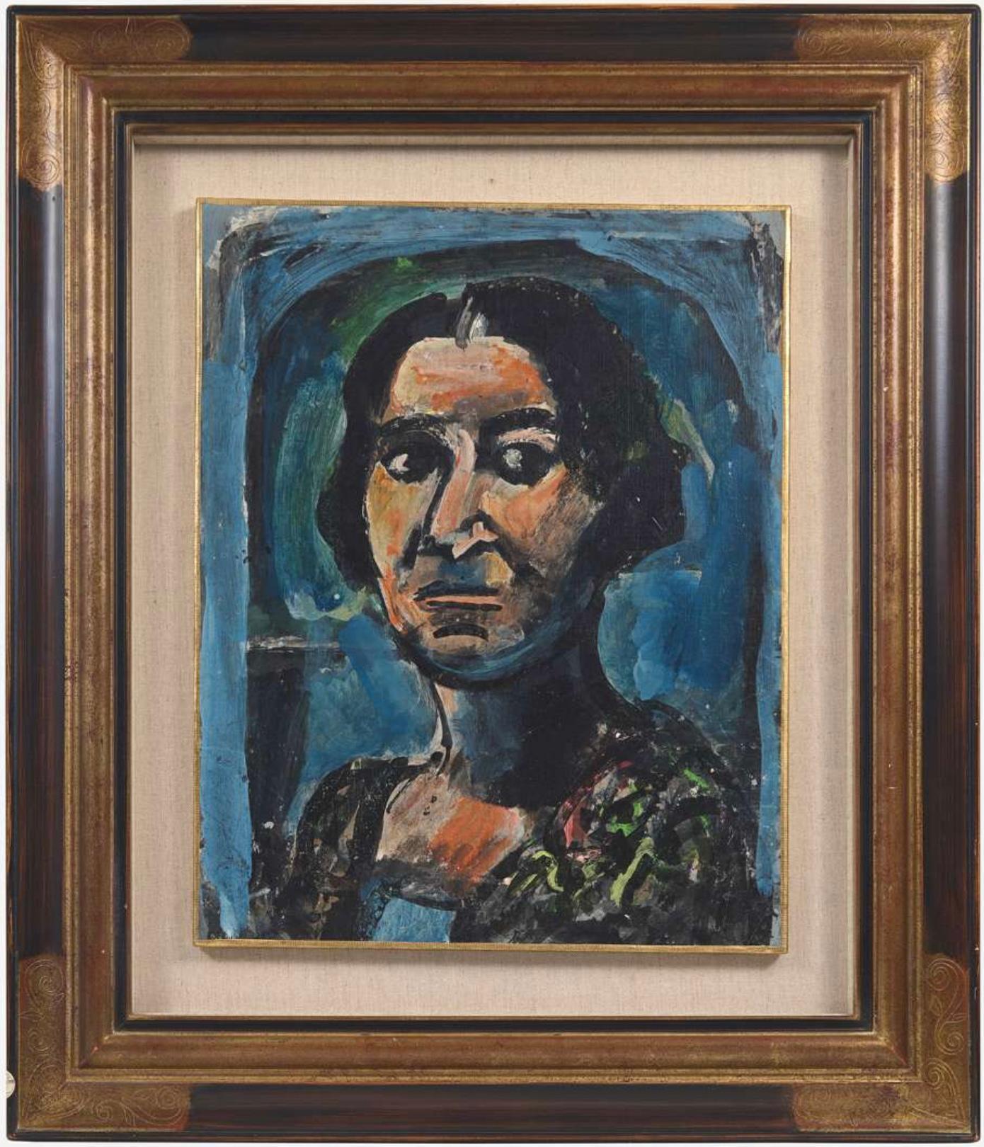 Georges Rouault Portrait de Marie Thérèse Bonney For Sale 3