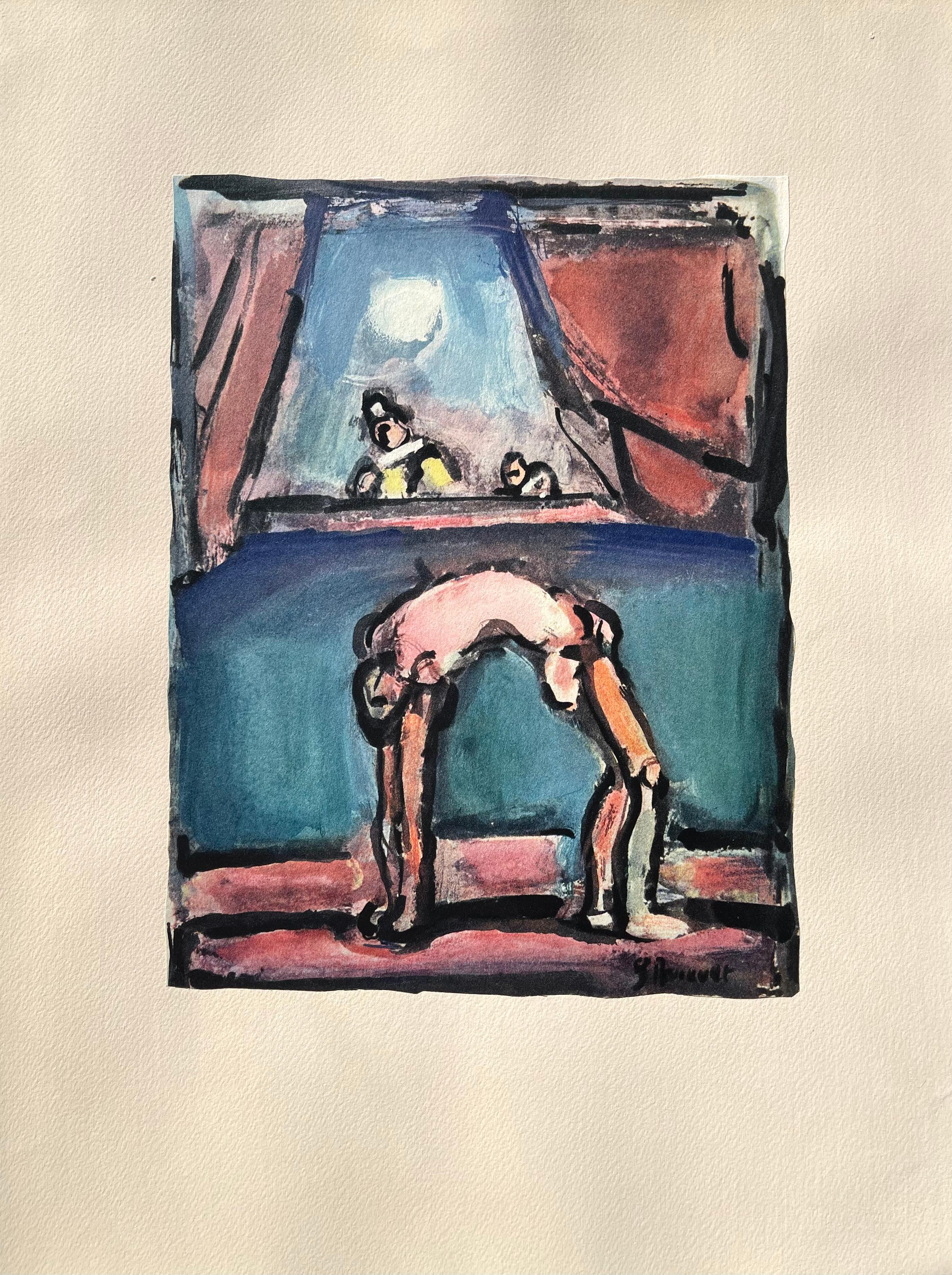 Georges Rouault, Acrobat, from Divertissement, 1943 For Sale 4