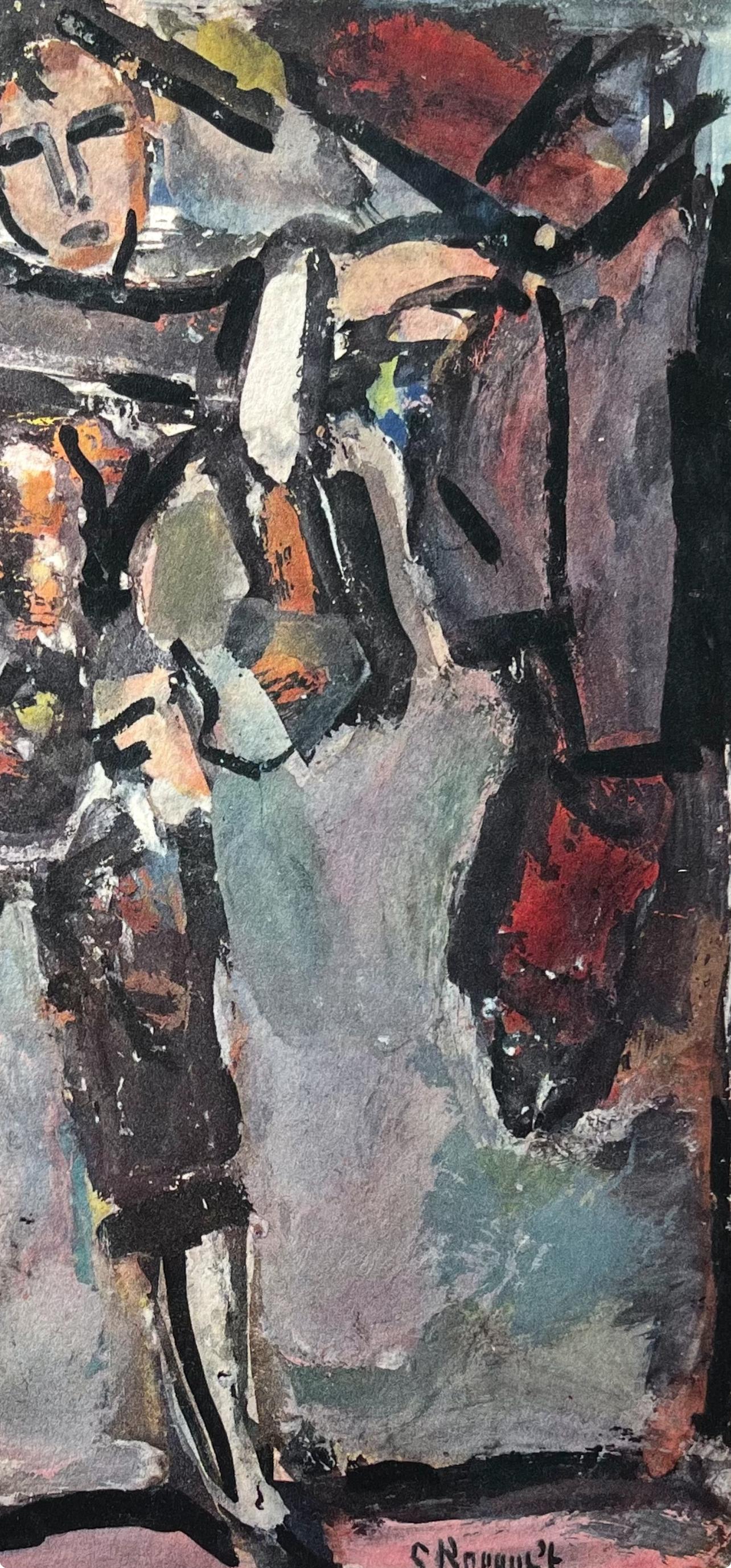 Georges Rouault, Harlequin, from Divertissement, 1943 For Sale 2