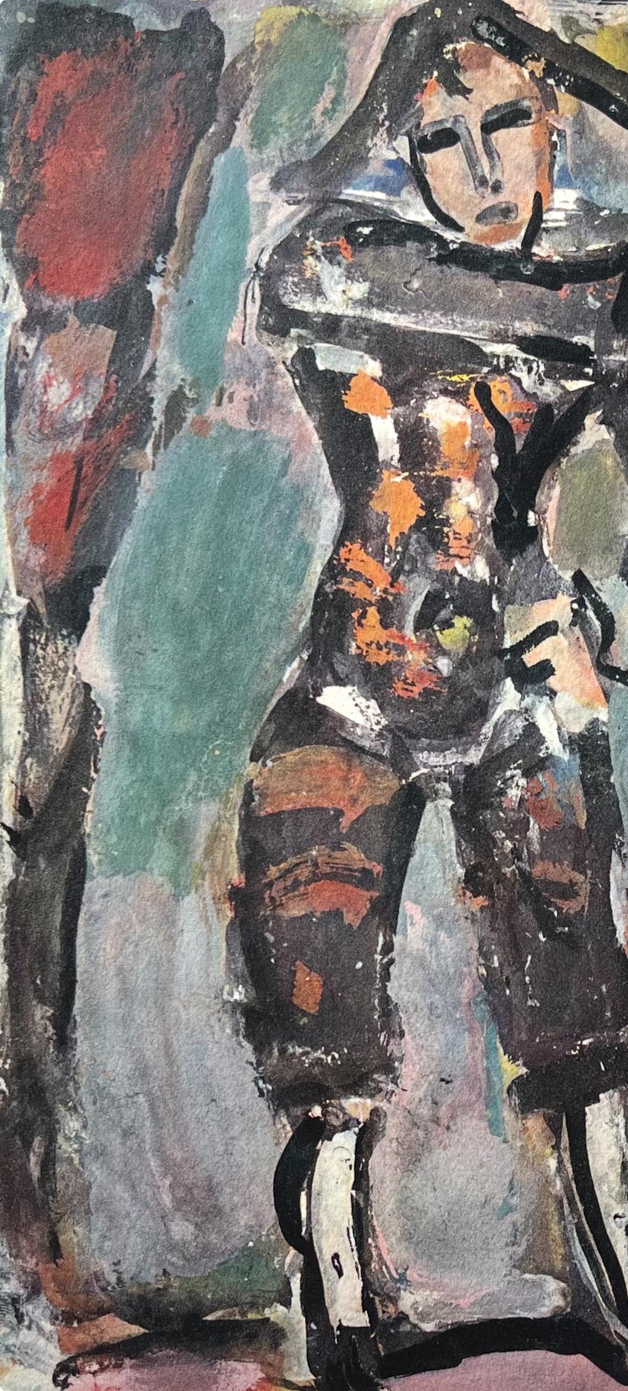 Georges Rouault, Harlequin, from Divertissement, 1943 For Sale 3