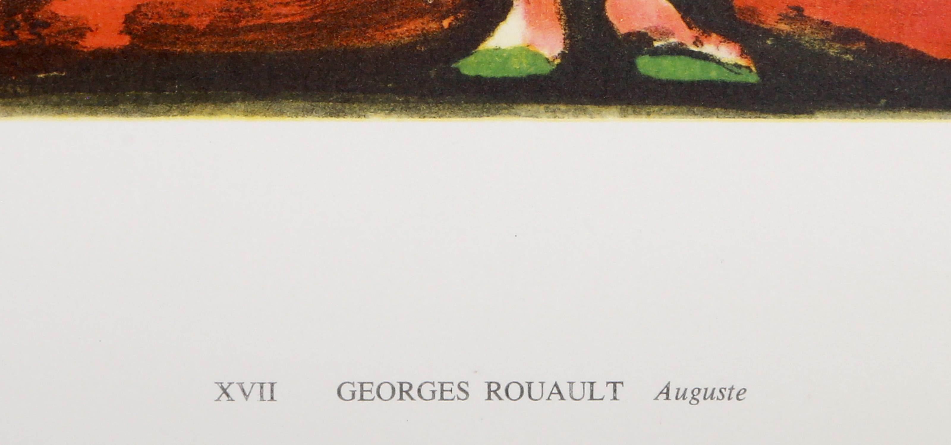 Auguste, colotipia moderna (after) Georges Rouault en venta 2
