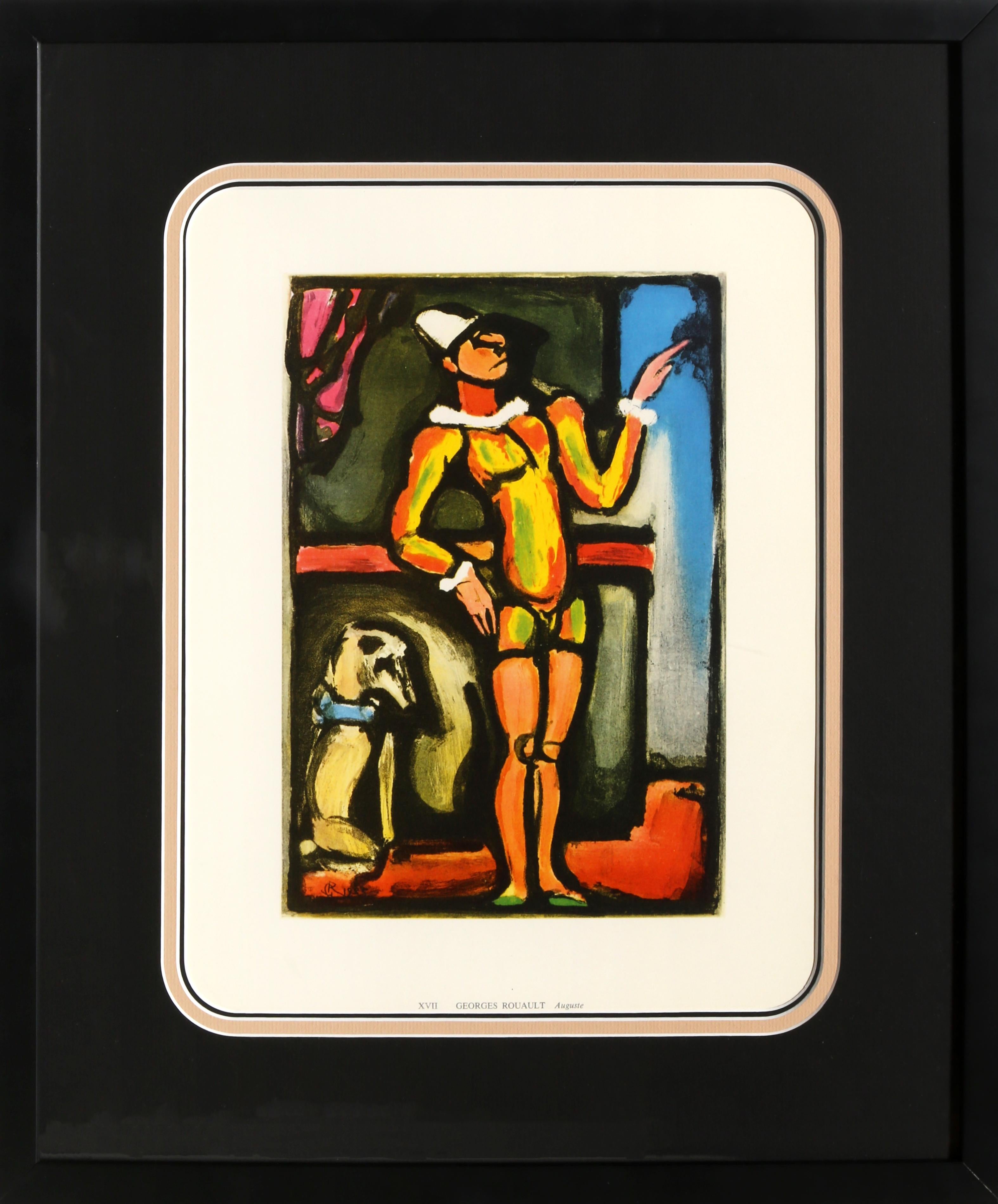 Auguste
Georges Rouault, French (1871–1958)
Offset Lithograph, signed in the plate
Image Size: 12.5 x 8.5 inches
Size: 17 x 14 in. (43.18 x 35.56 cm)
Frame Size: 23 x 19.5 inches