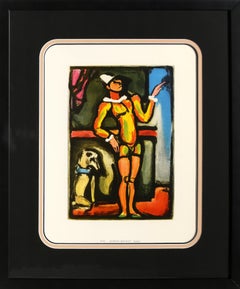Auguste, litografía offset de Georges Rouault