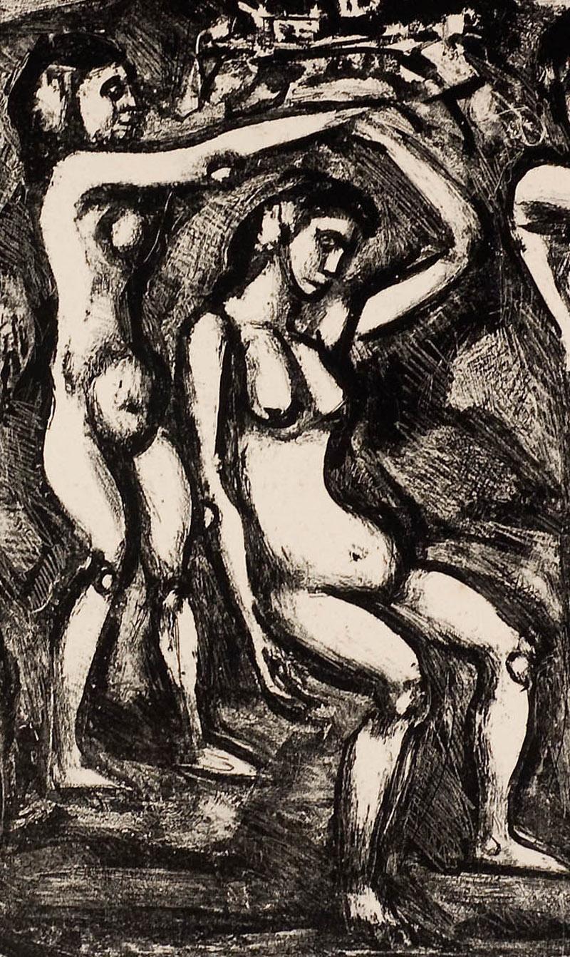 Automne - French School Print by Georges Rouault