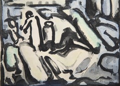 Christ Au Faubourg, Modern Etching by Georges Rouault