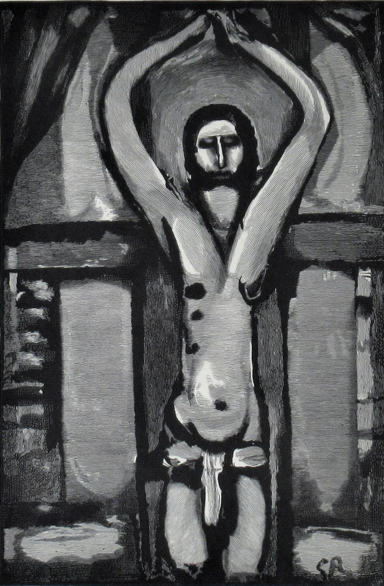 Christ, from La Passion - Print by Georges Rouault