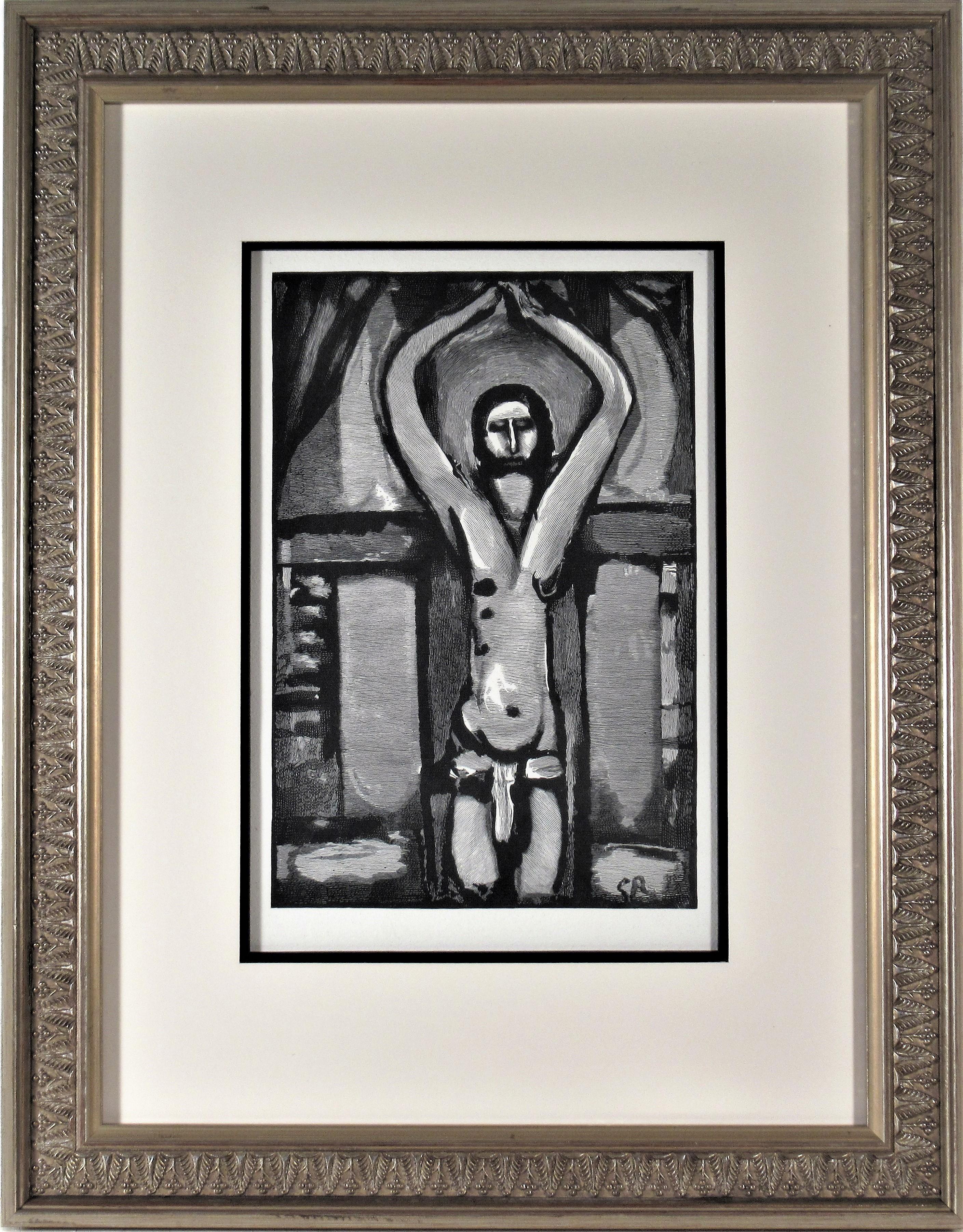 Georges Rouault Figurative Print - Christ, from La Passion