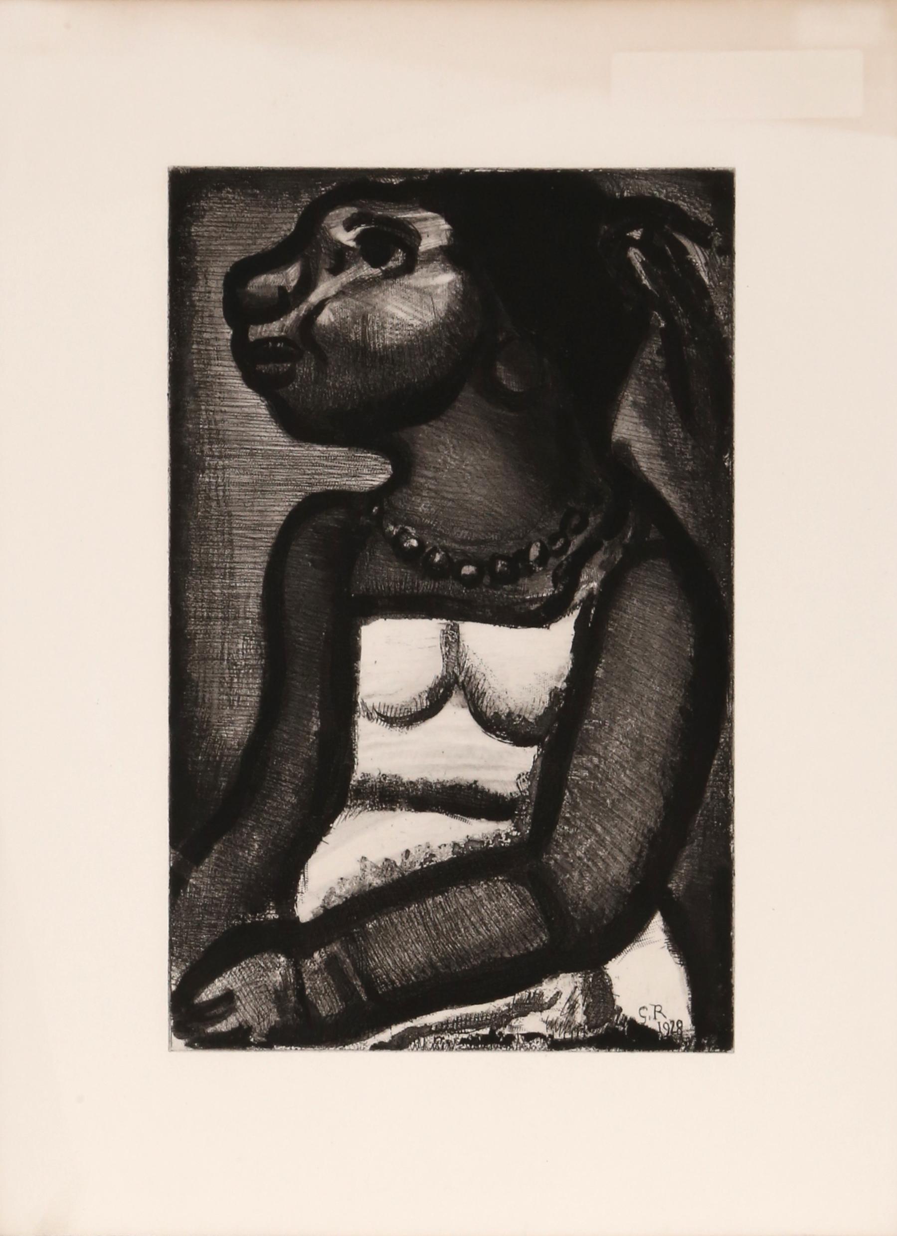 Cristal de Roche from Le Reincarnations du Pere Ubu, by Georges Rouault